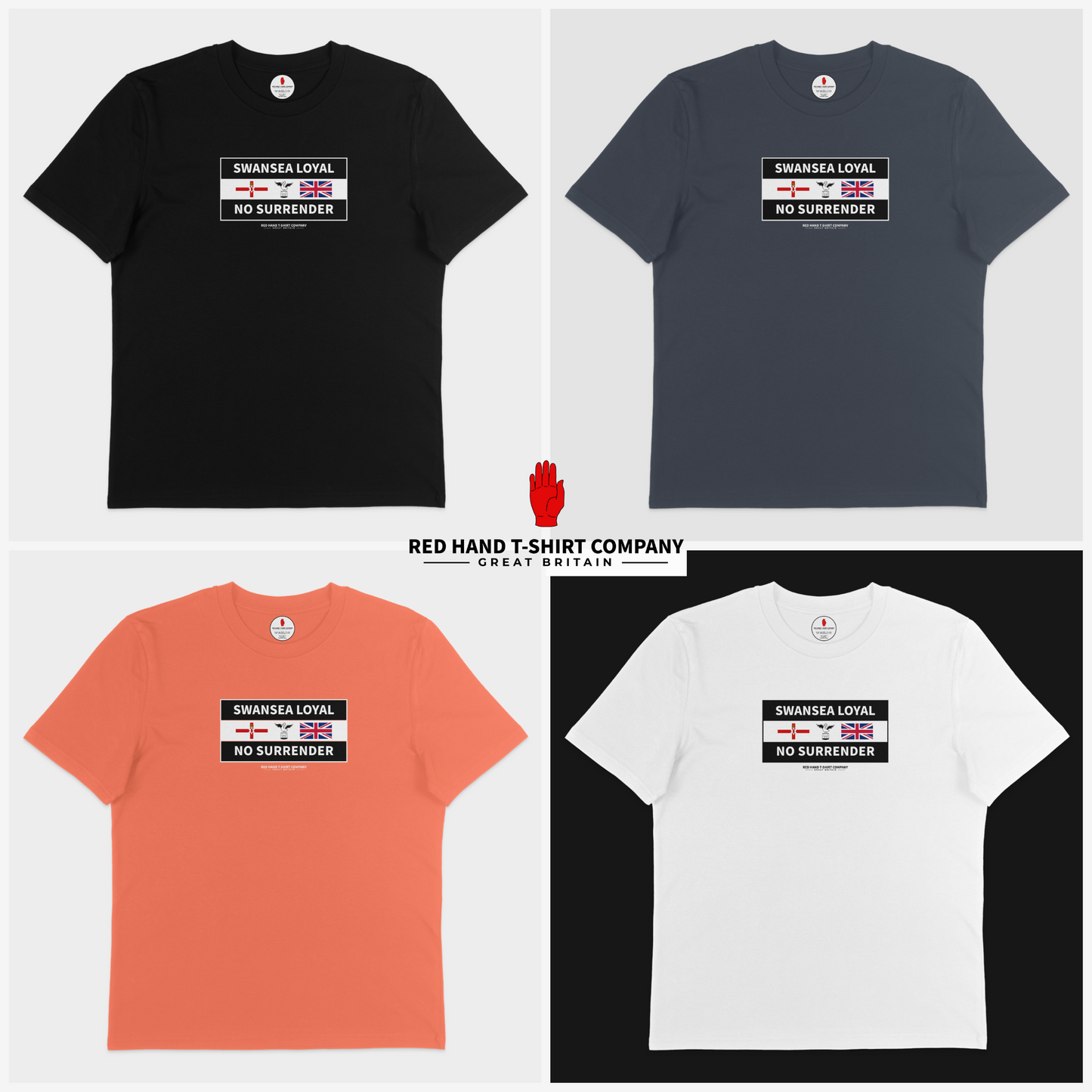 Swansea Loyal Three Block T-shirt
