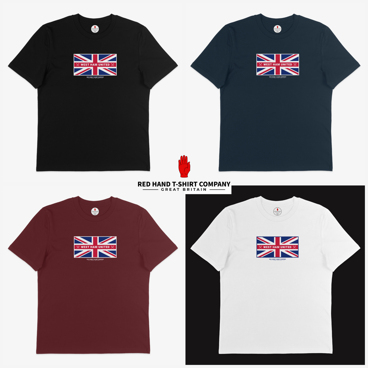 West Ham United Union Jack T-shirt