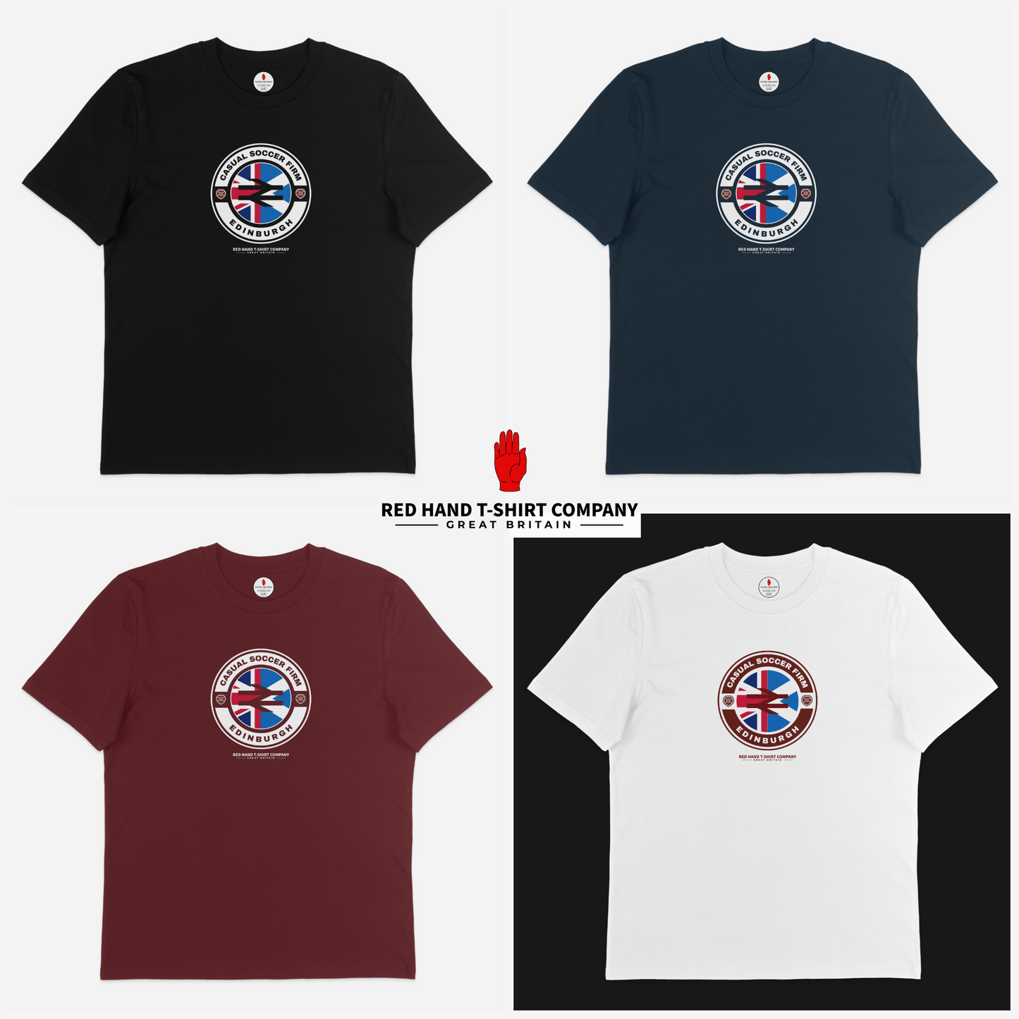 Casual Soccer Firm Edinburgh T-shirt