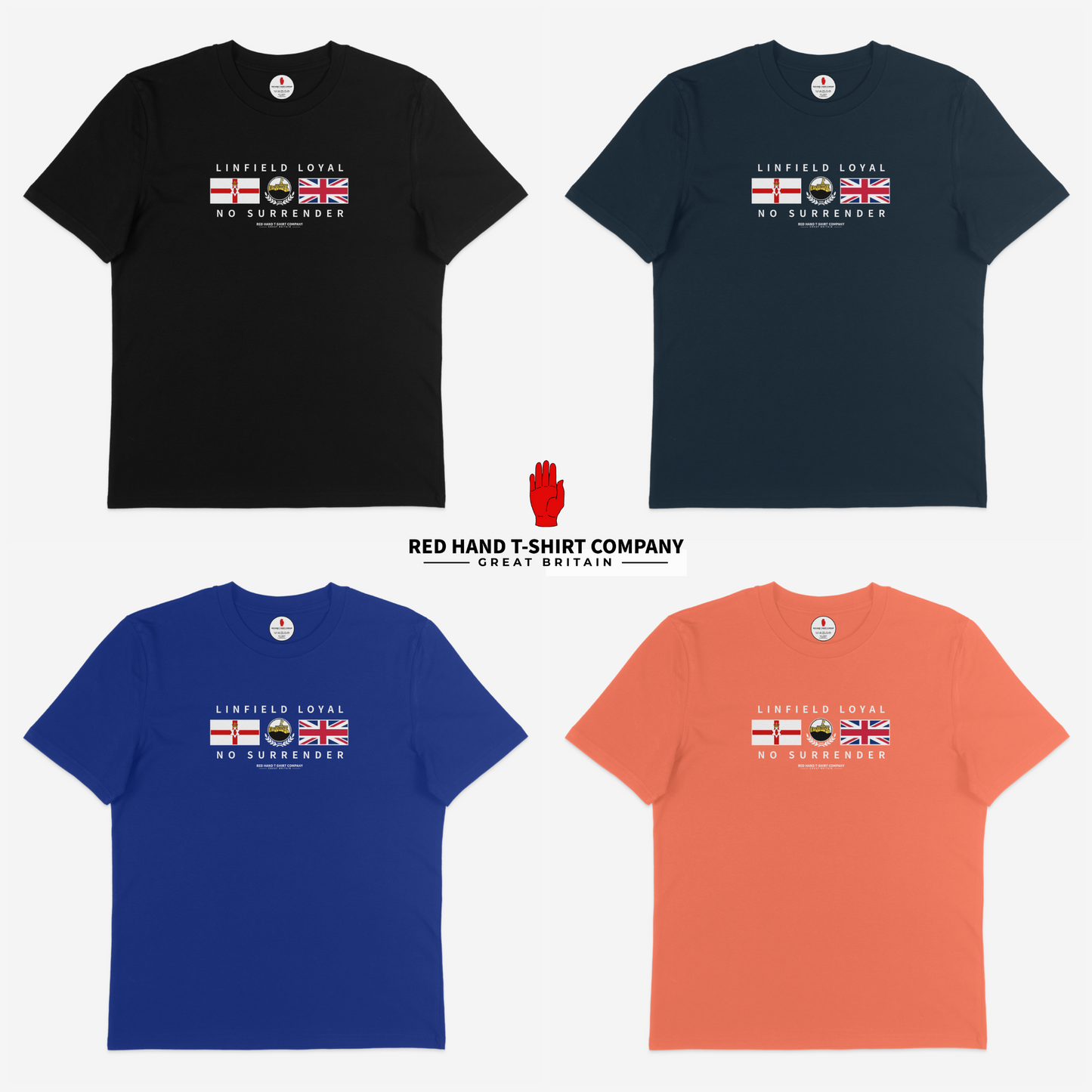 Linfield Loyal Ulster GB T-shirt