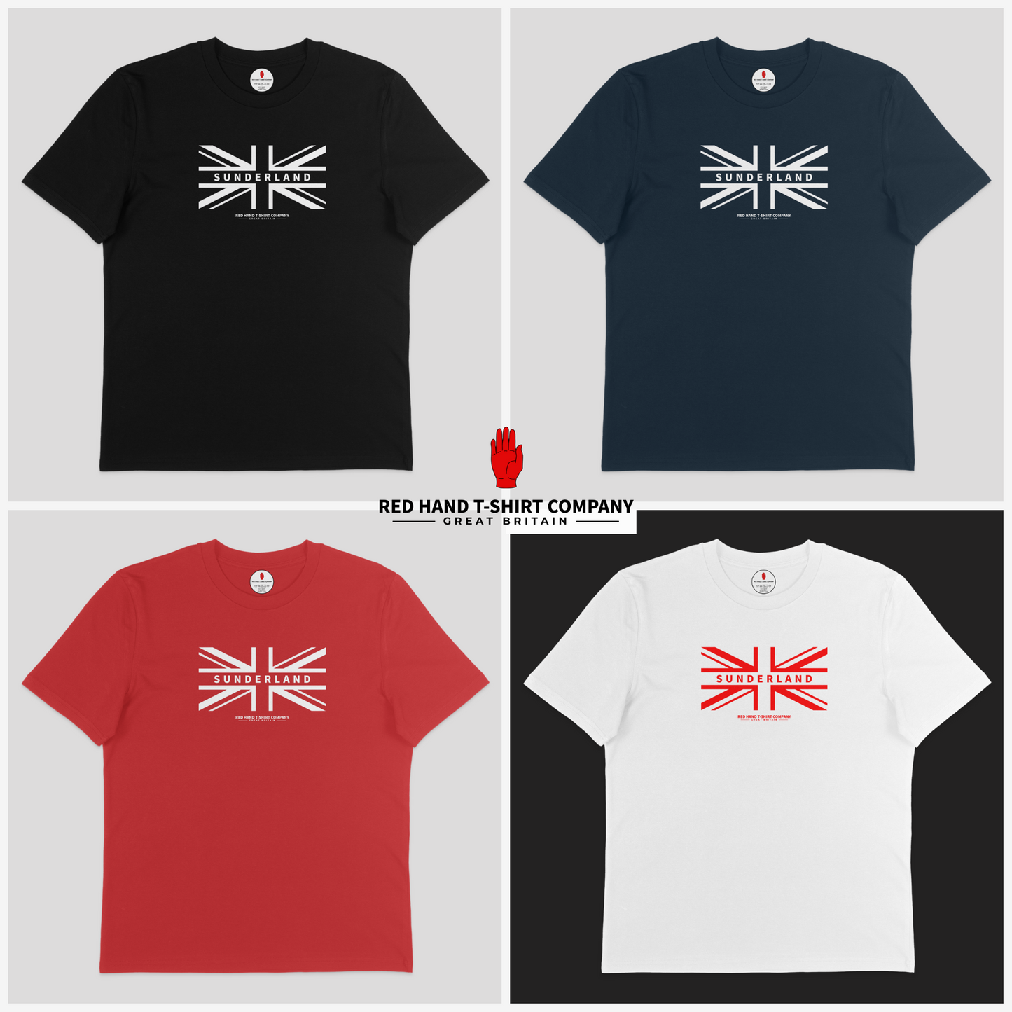 Sunderland Union Flag T-Shirt
