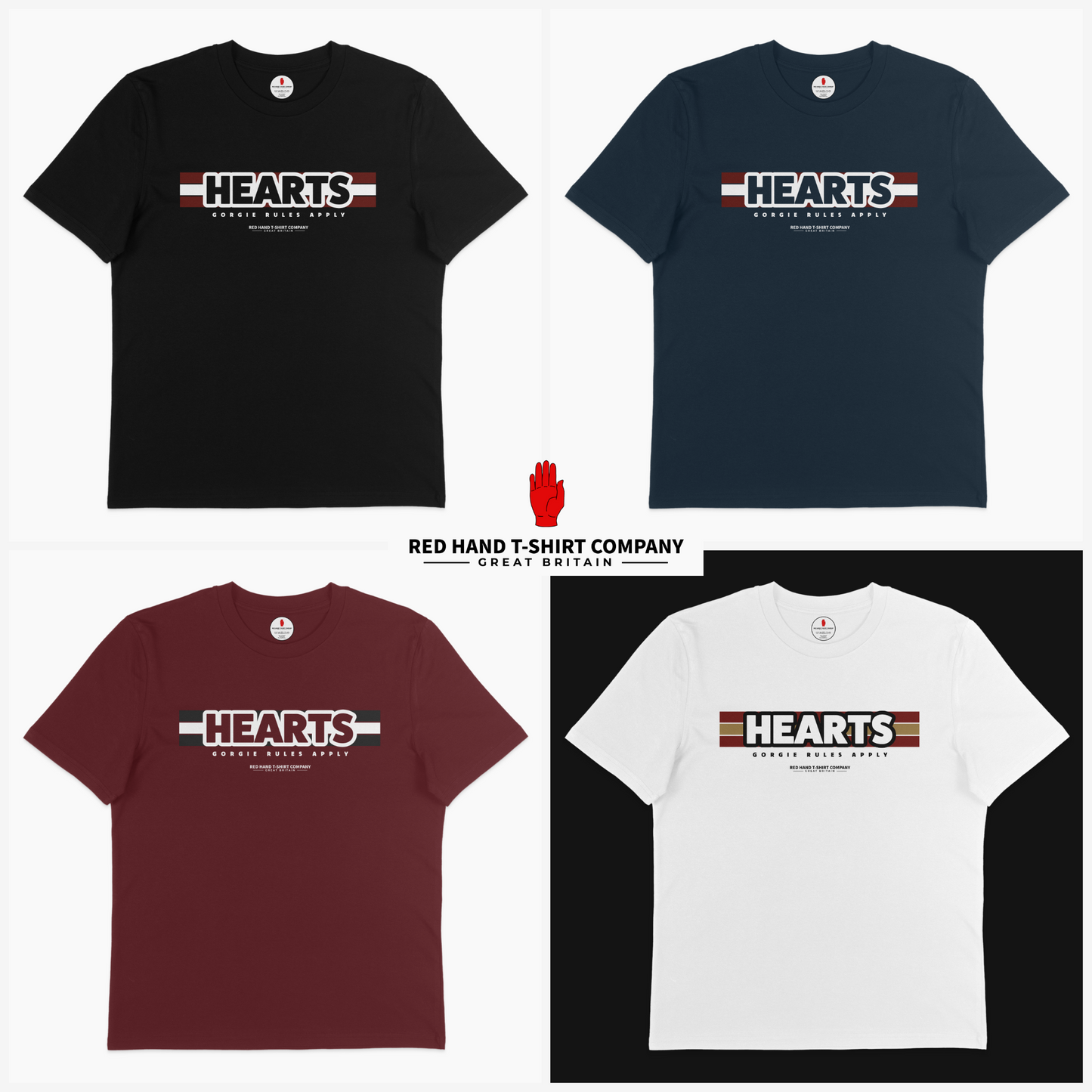 Hearts Gorgie Rules Apply T-shirt