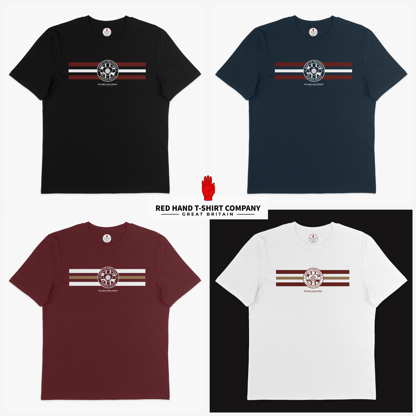 Hearts Five Stripe T-shirt