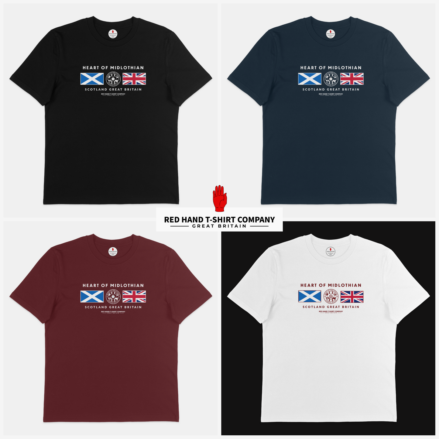 Heart of Midlothian Scotland GB T-shirt