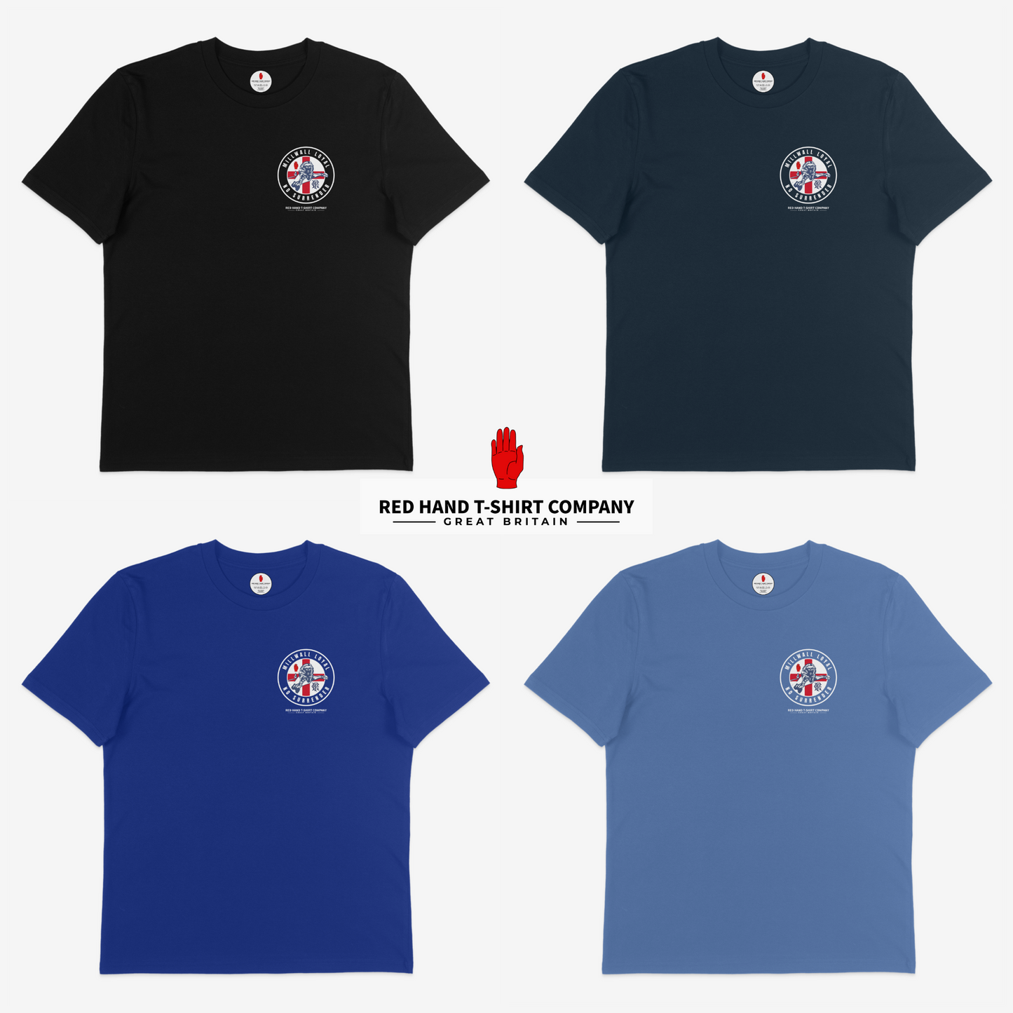 Millwall Rangers Loyal T-shirt (Breast Print)