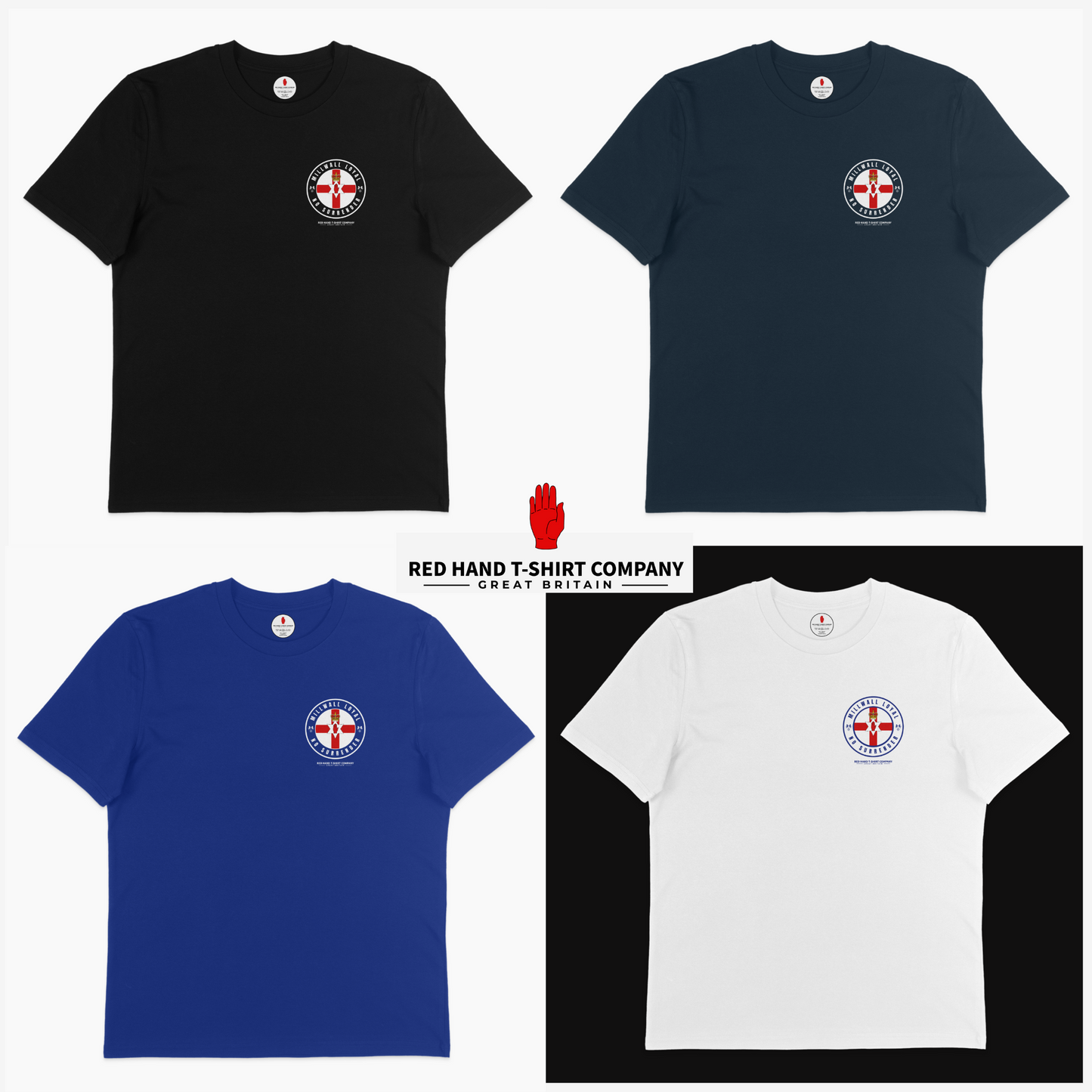 Millwall Loyal No Surrender T-shirt (Breast Print)