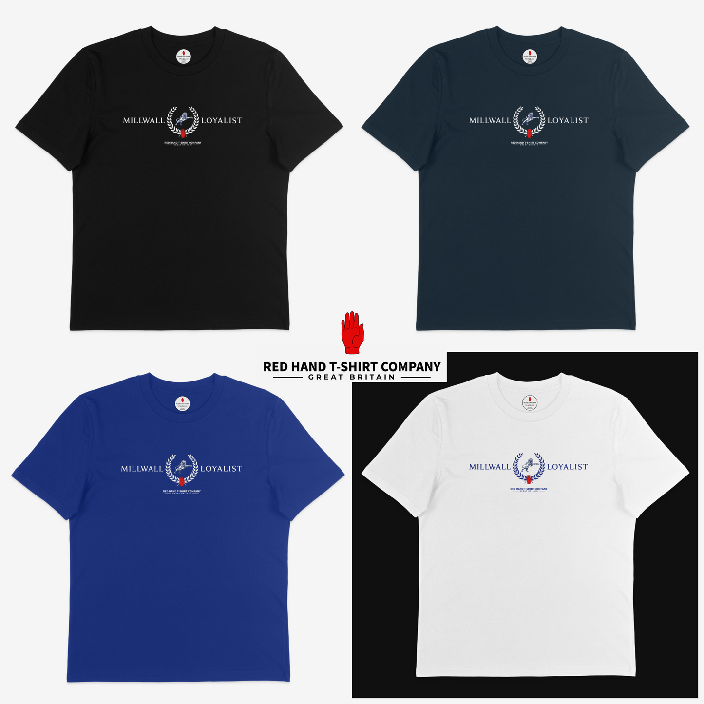 Millwall Loyalist Laurel Wreath T-shirt