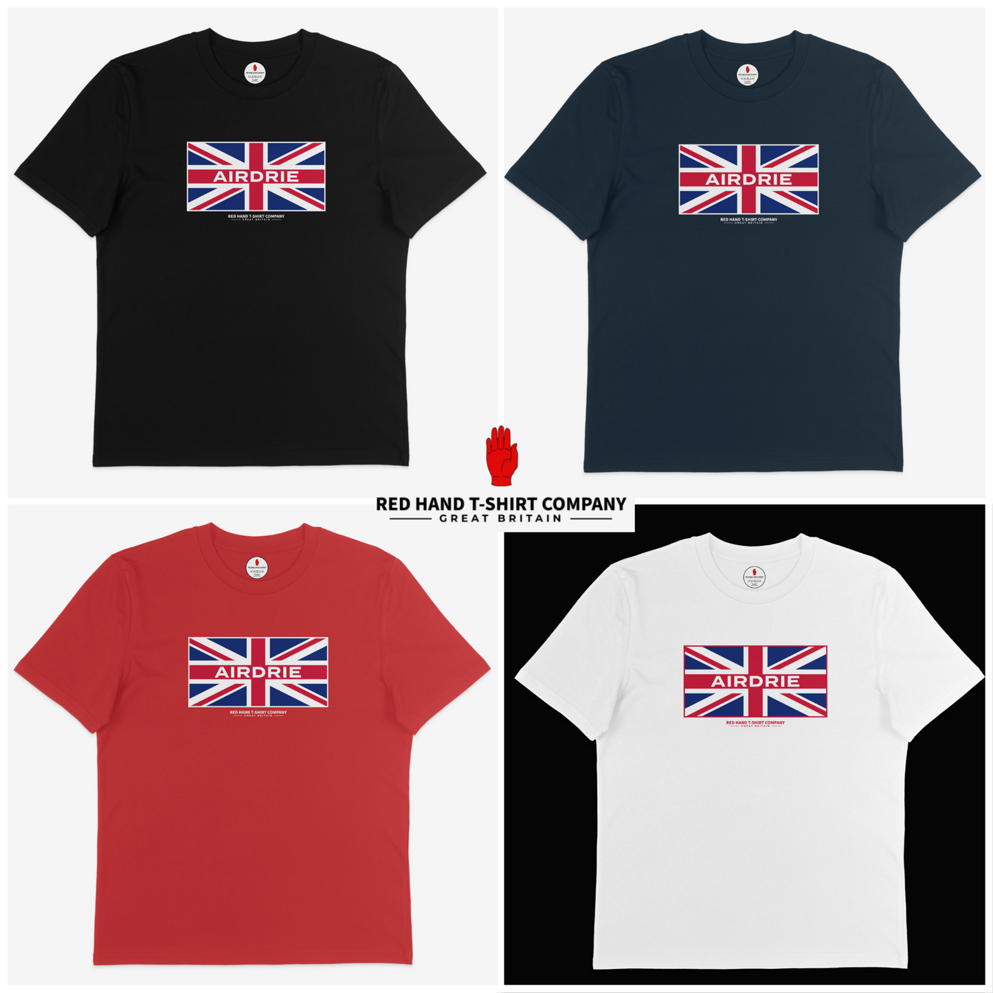 Airdrie Union Jack T-shirt