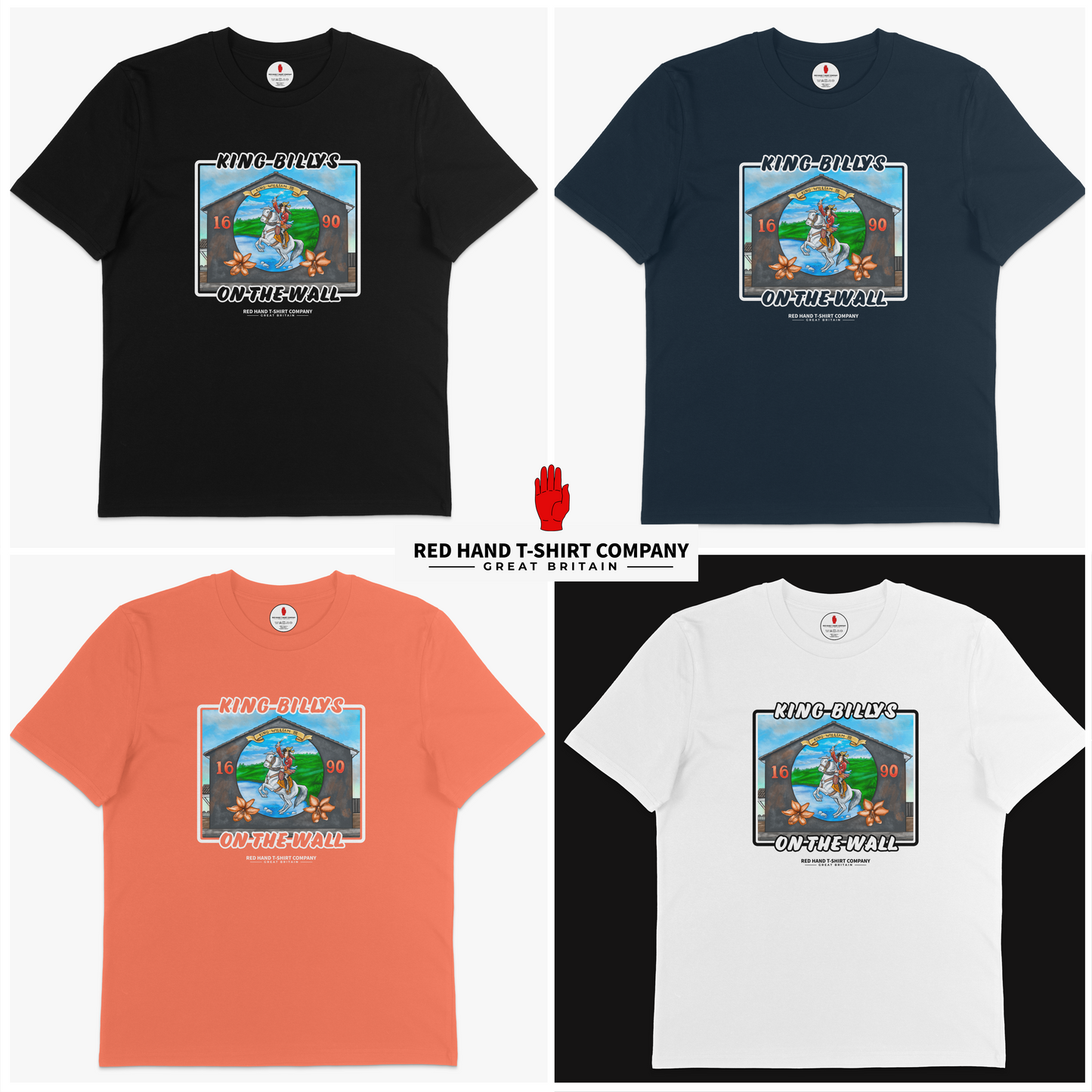 King Billys On The Wall T-shirt