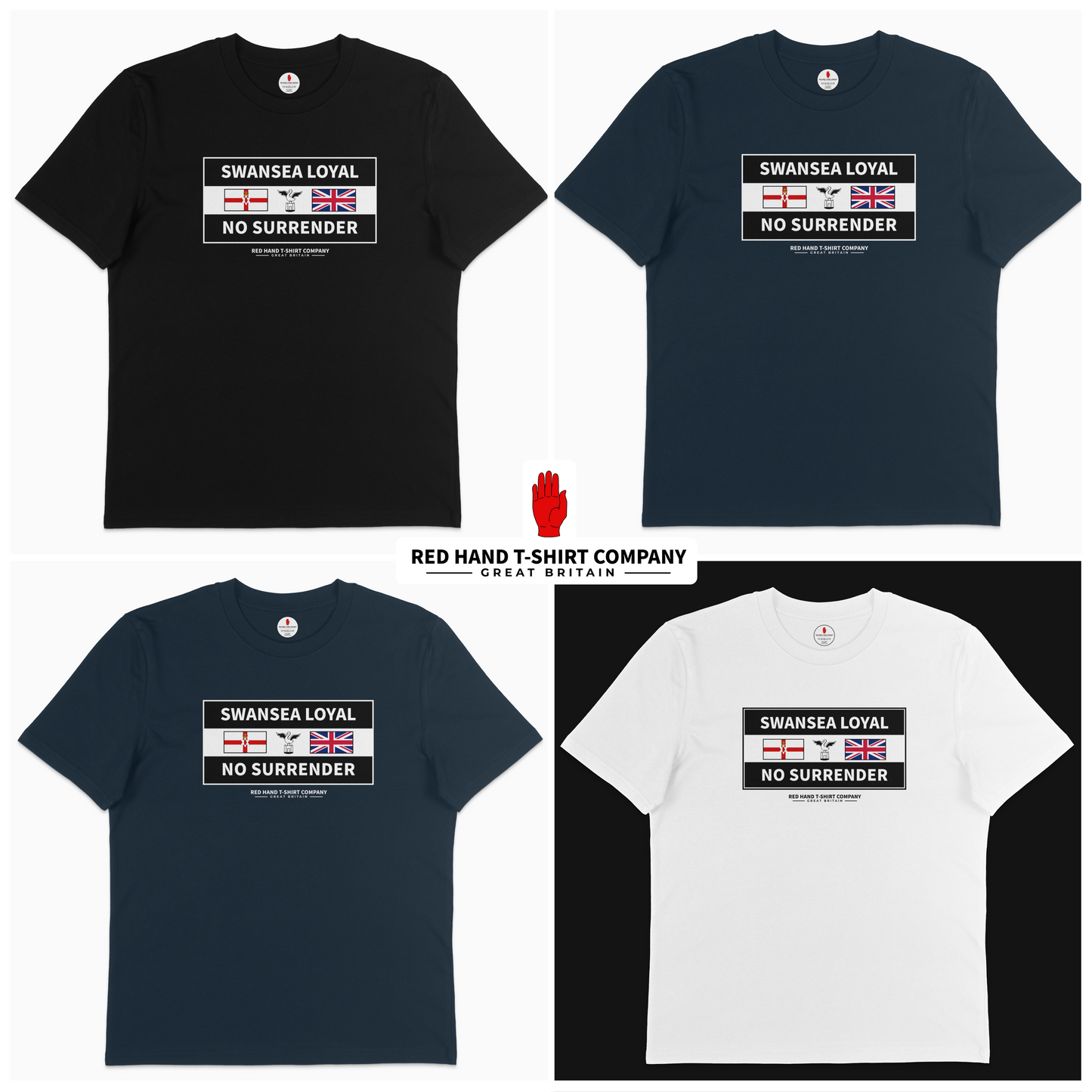 Swansea Loyal Three Block T-shirt