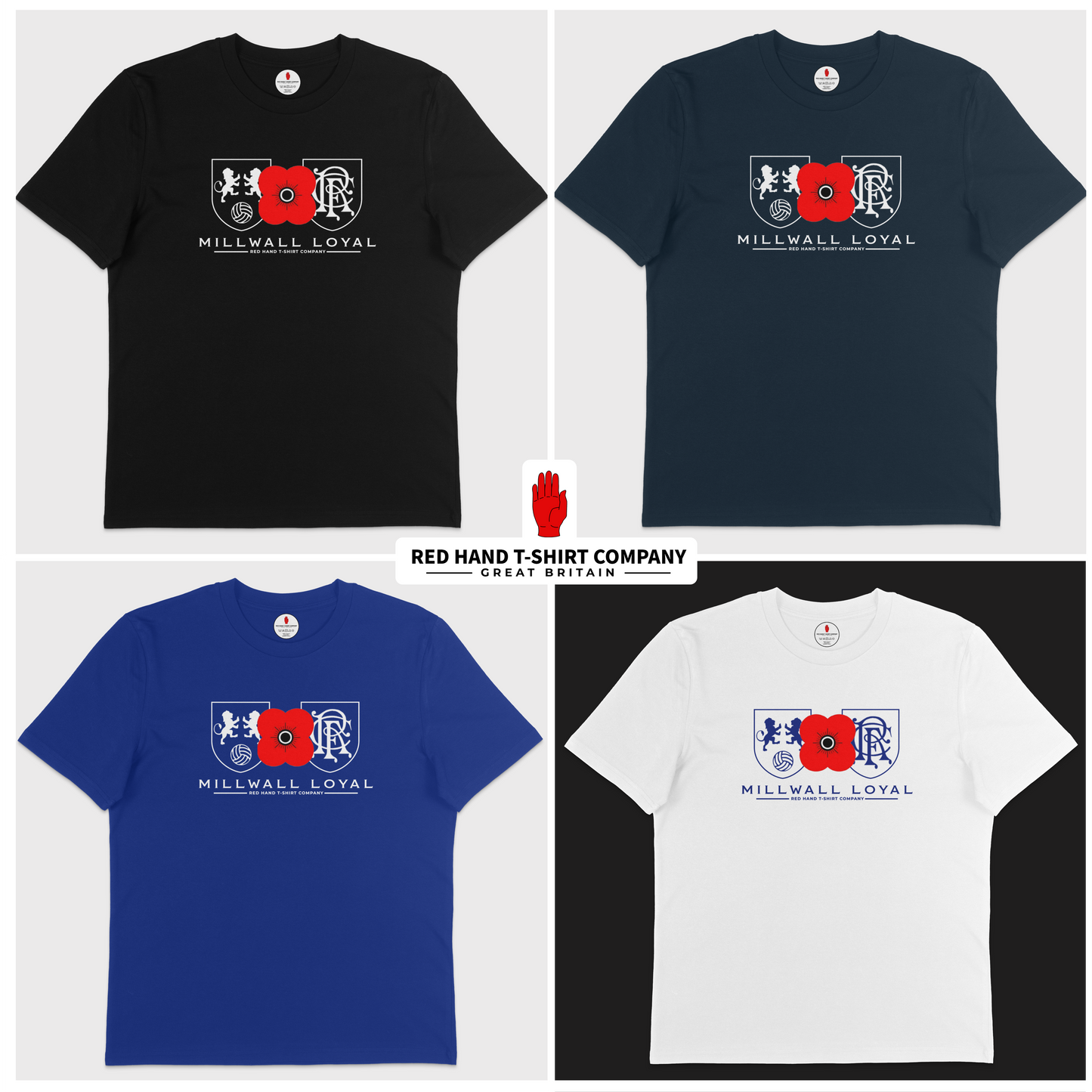 Millwall Rangers Poppy T-shirt