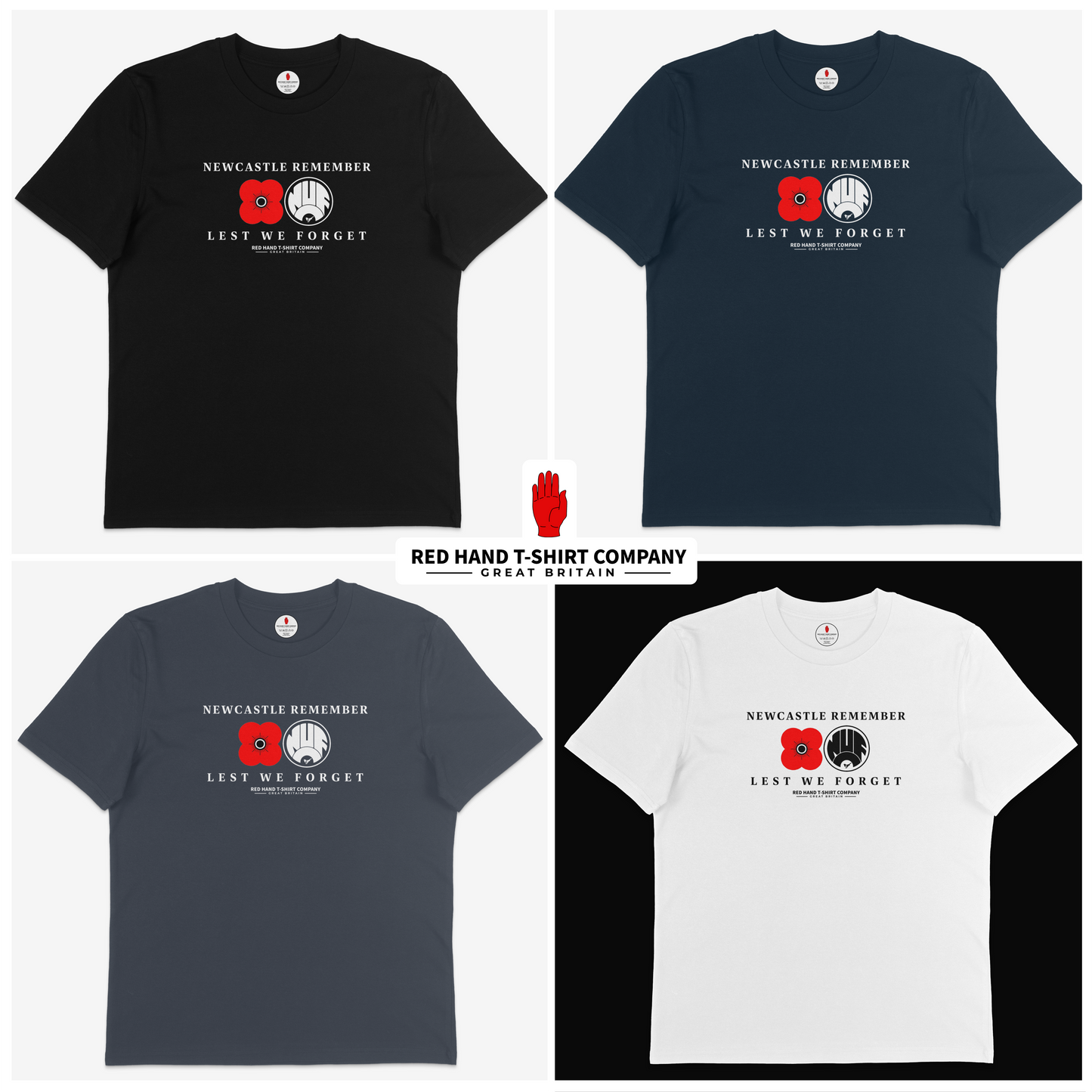 Newcastle Remember T-shirt