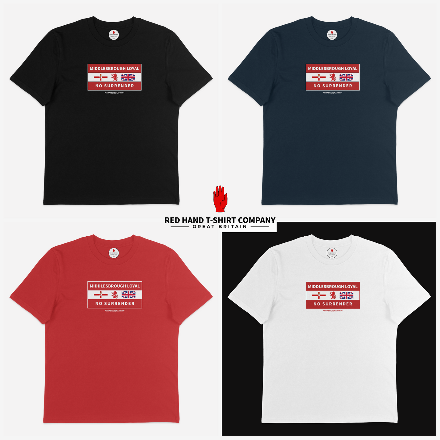 Middlesbrough Loyal Three Block T-shirt