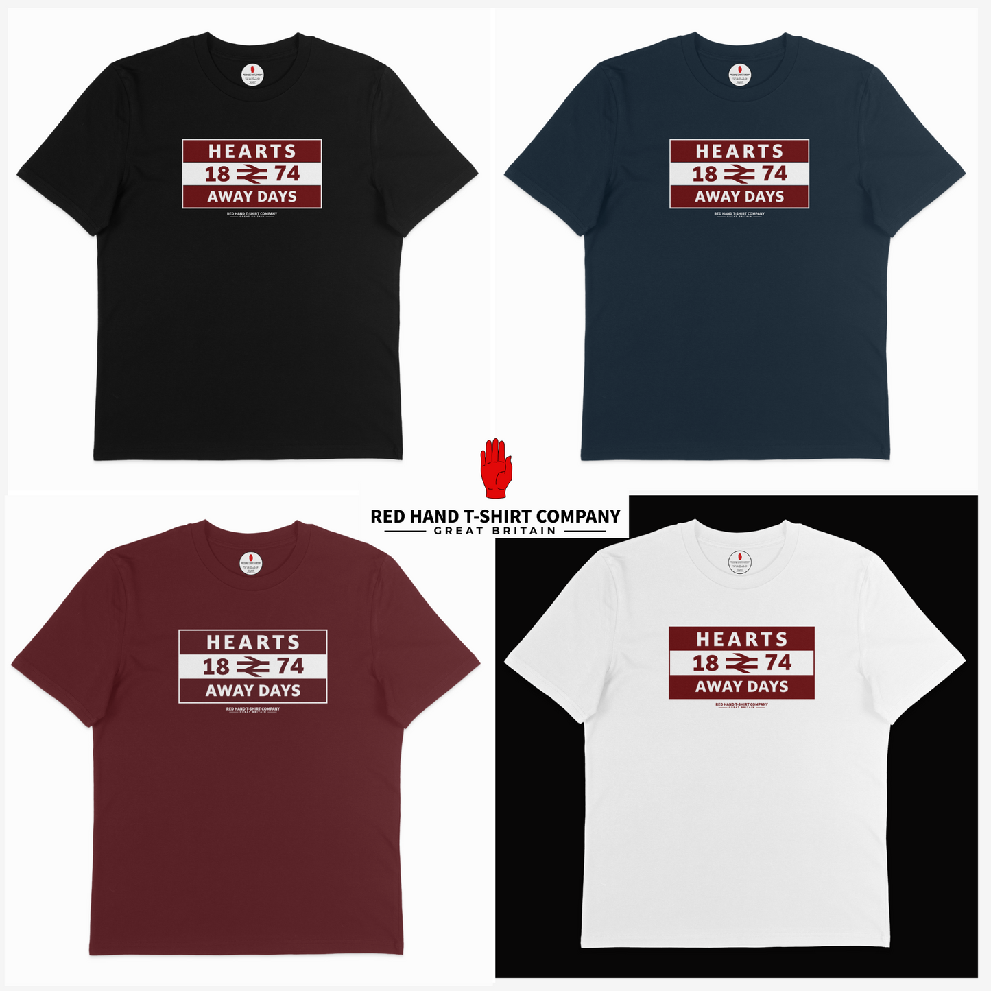 Hearts Away Days T-shirt