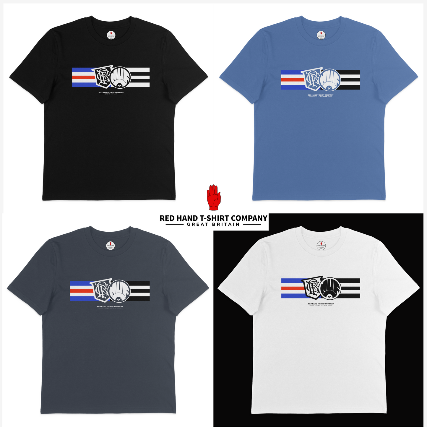 Newcastle Rangers Five Stripe T-Shirt