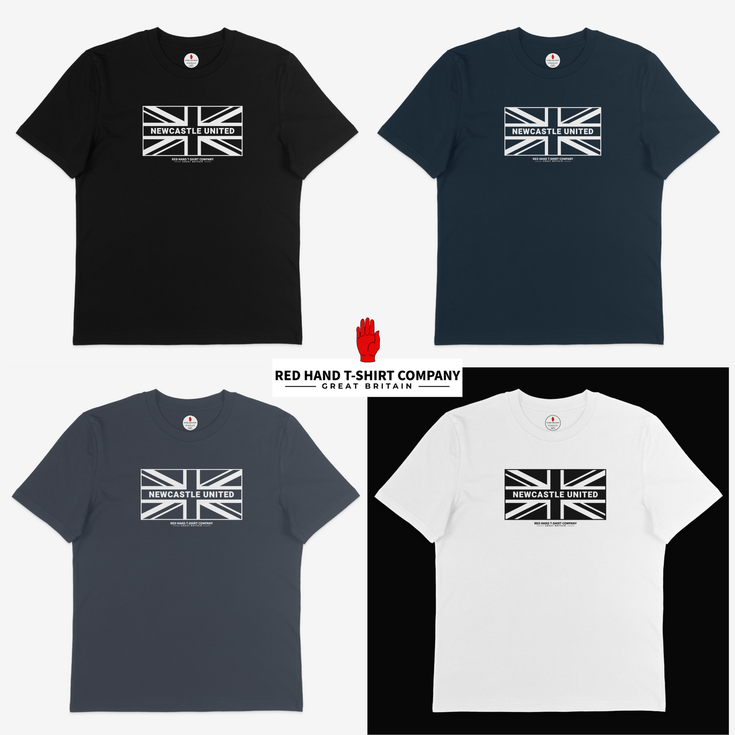 Newcastle United Union Jack T-Shirt