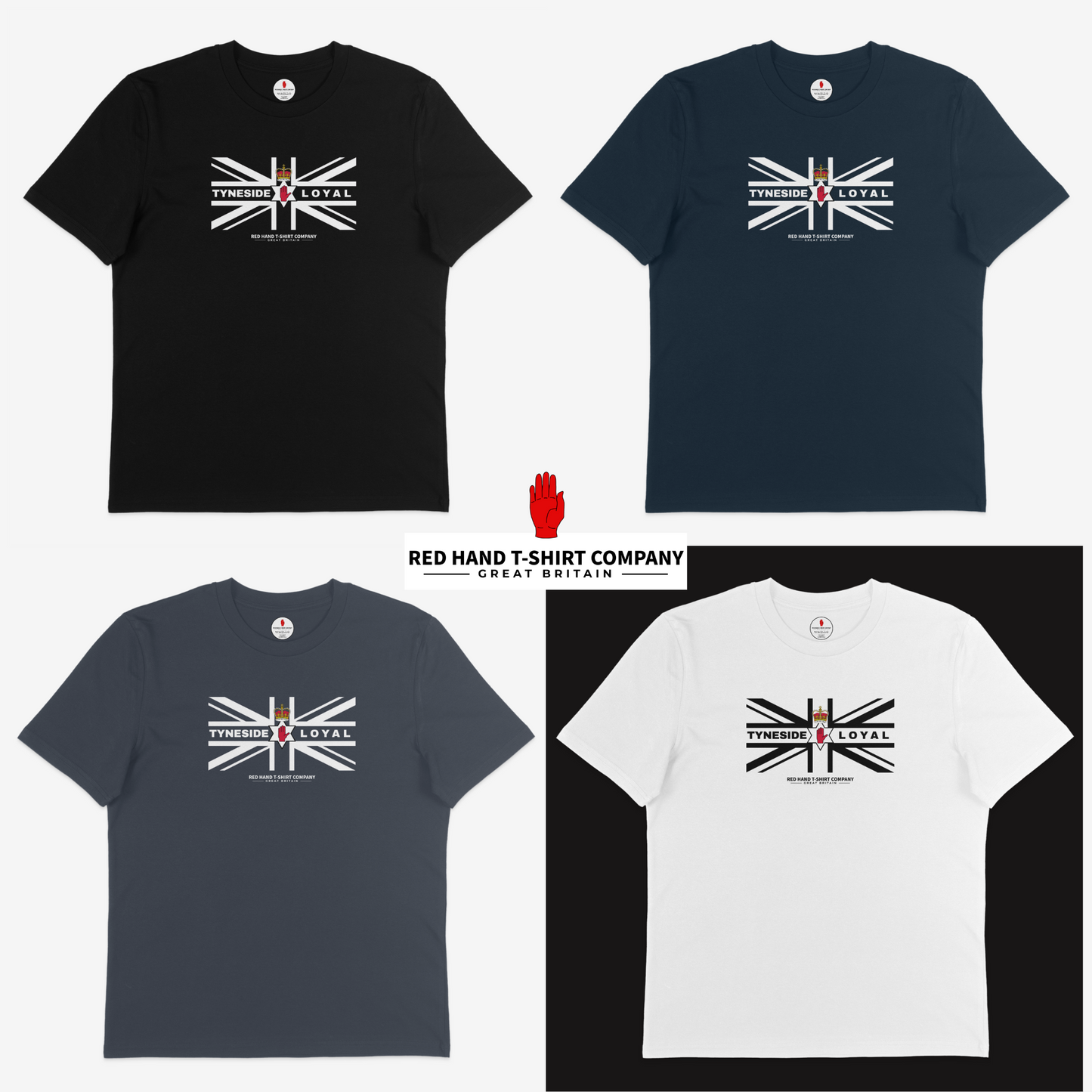 Tyneside Loyal Flag T-Shirt