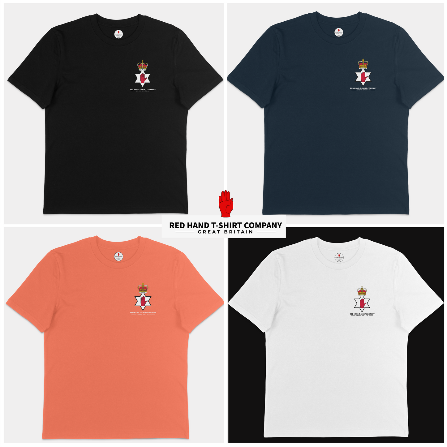RHTC Red Hand And Crown T-shirt