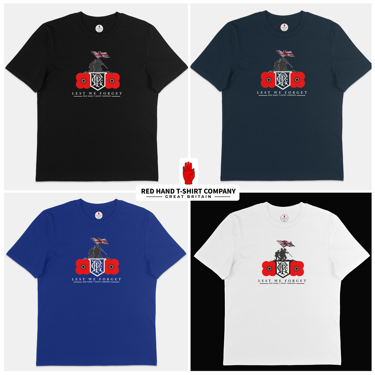 Rangers Lest We Forget T-shirt