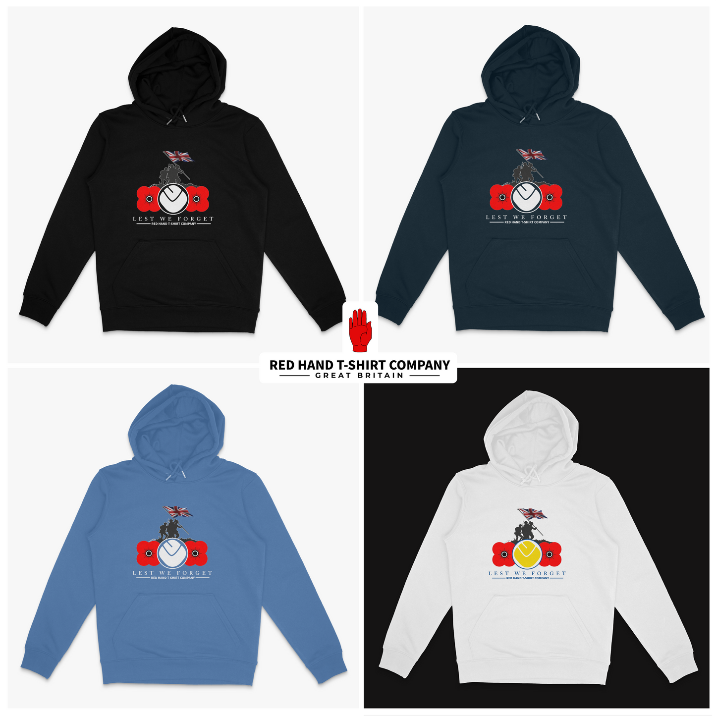 Leeds Lest We Forget Hoodie
