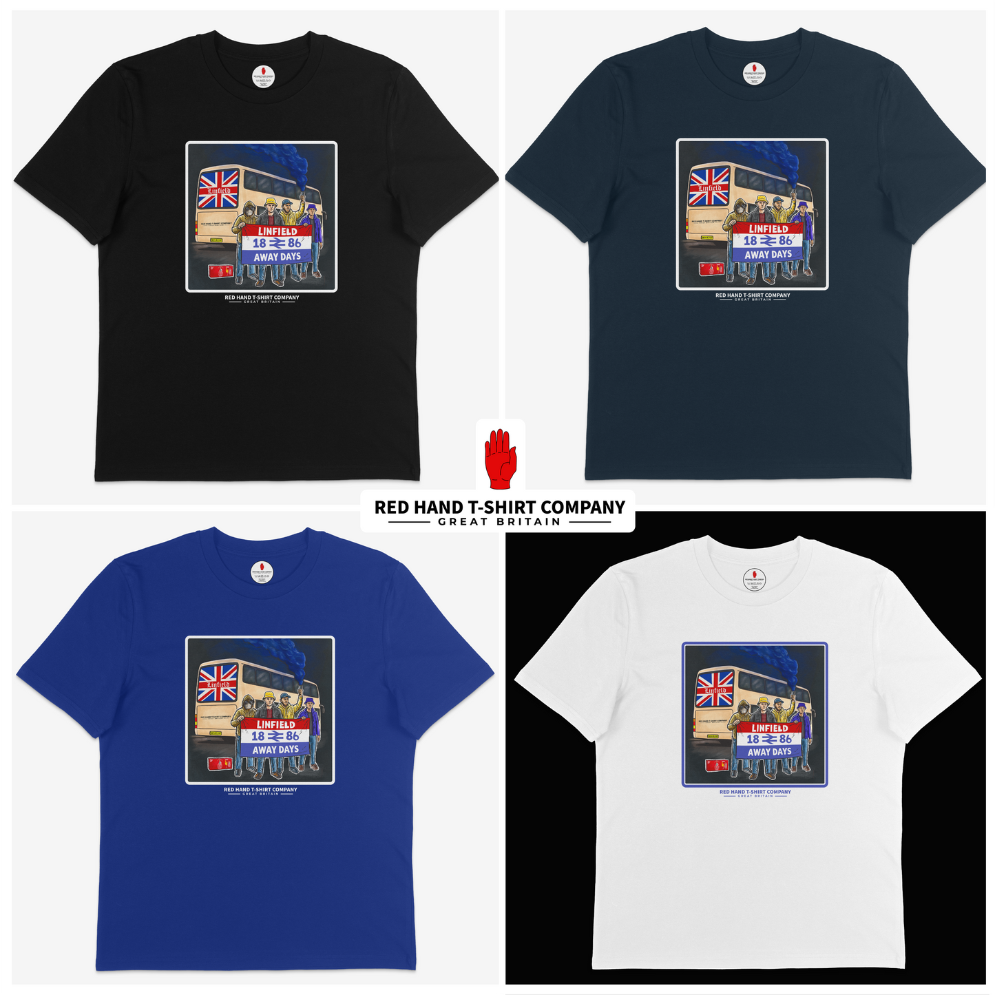 Linfield Away Days T-shirt