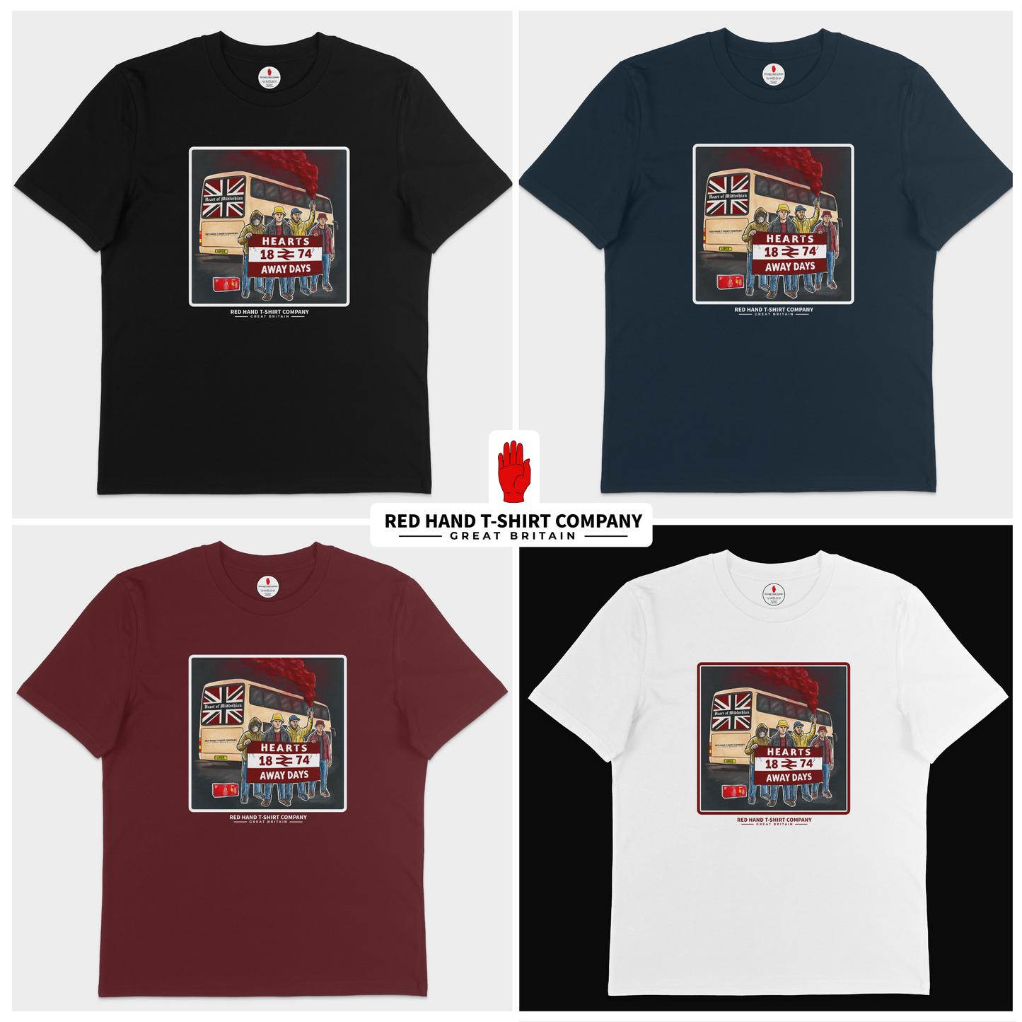 Hearts Away Days T-shirt
