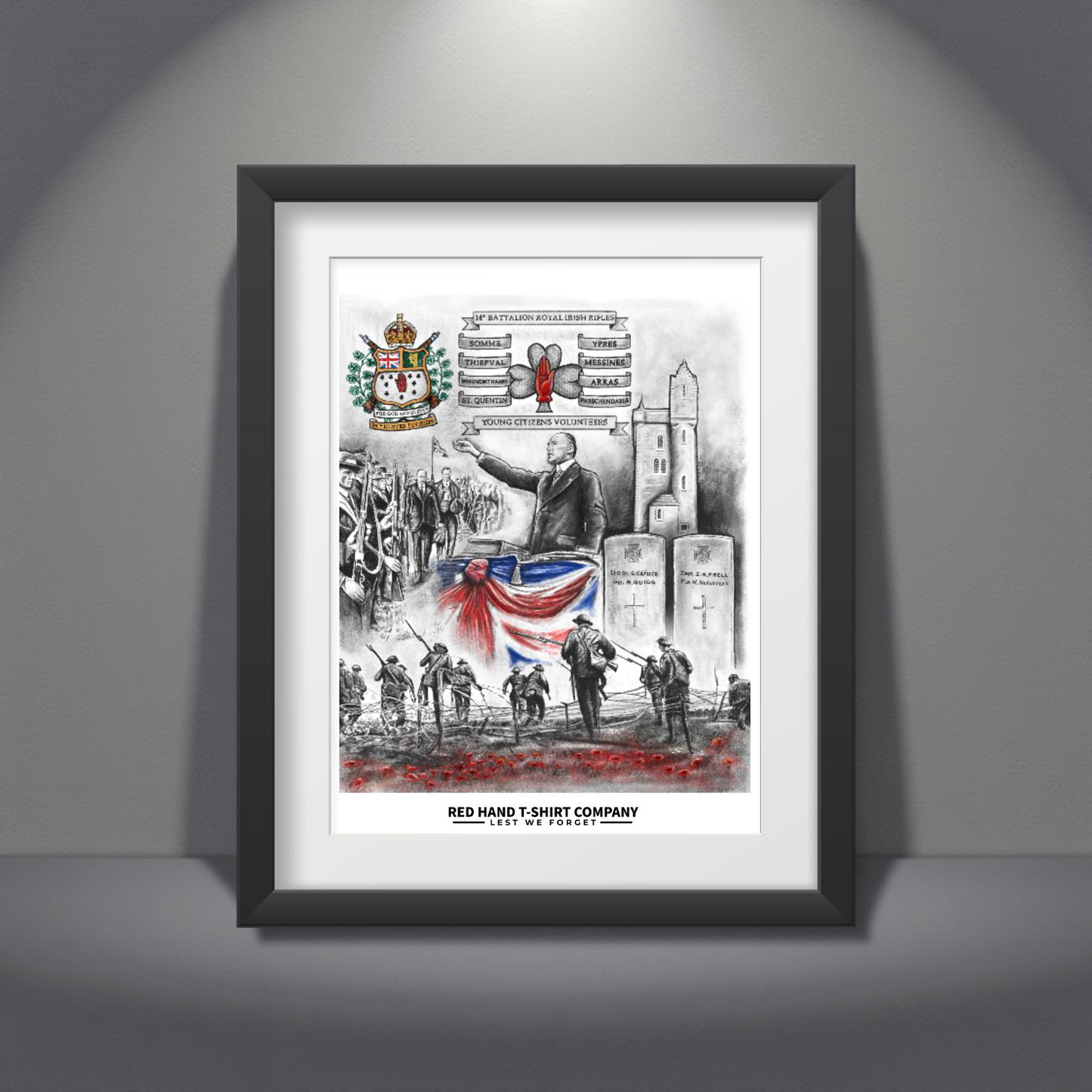 Ulster Volunteers A4 Print