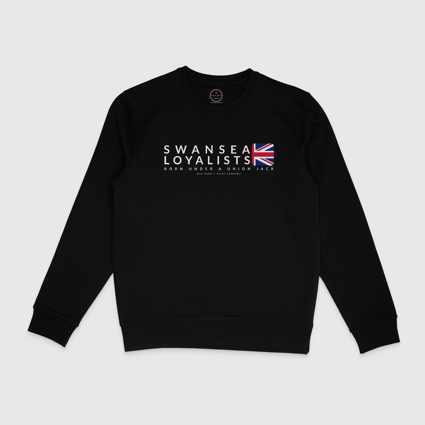 Swansea Born Under A Union Jack Sweatshirt
