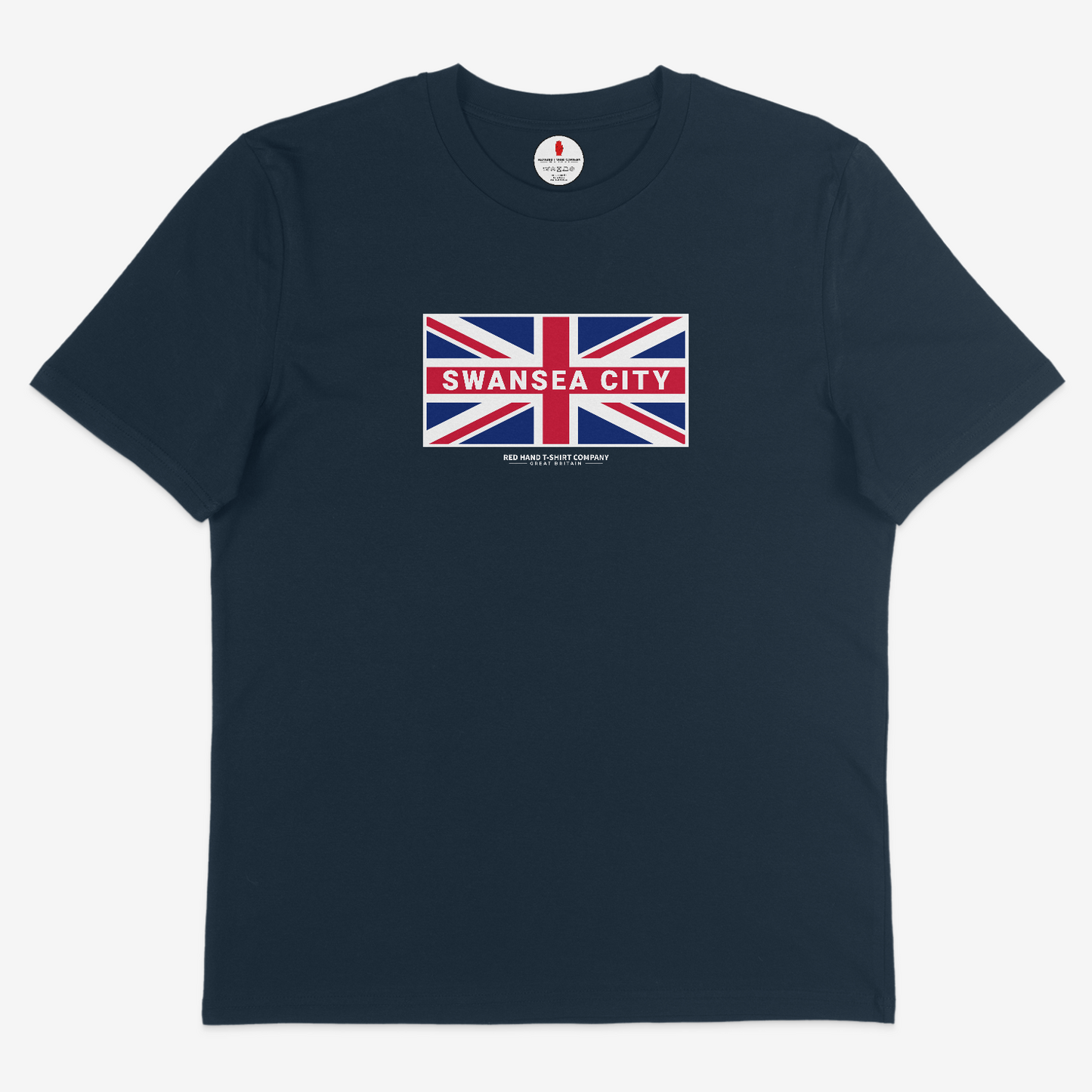 Swansea City Union Jack T-shirt