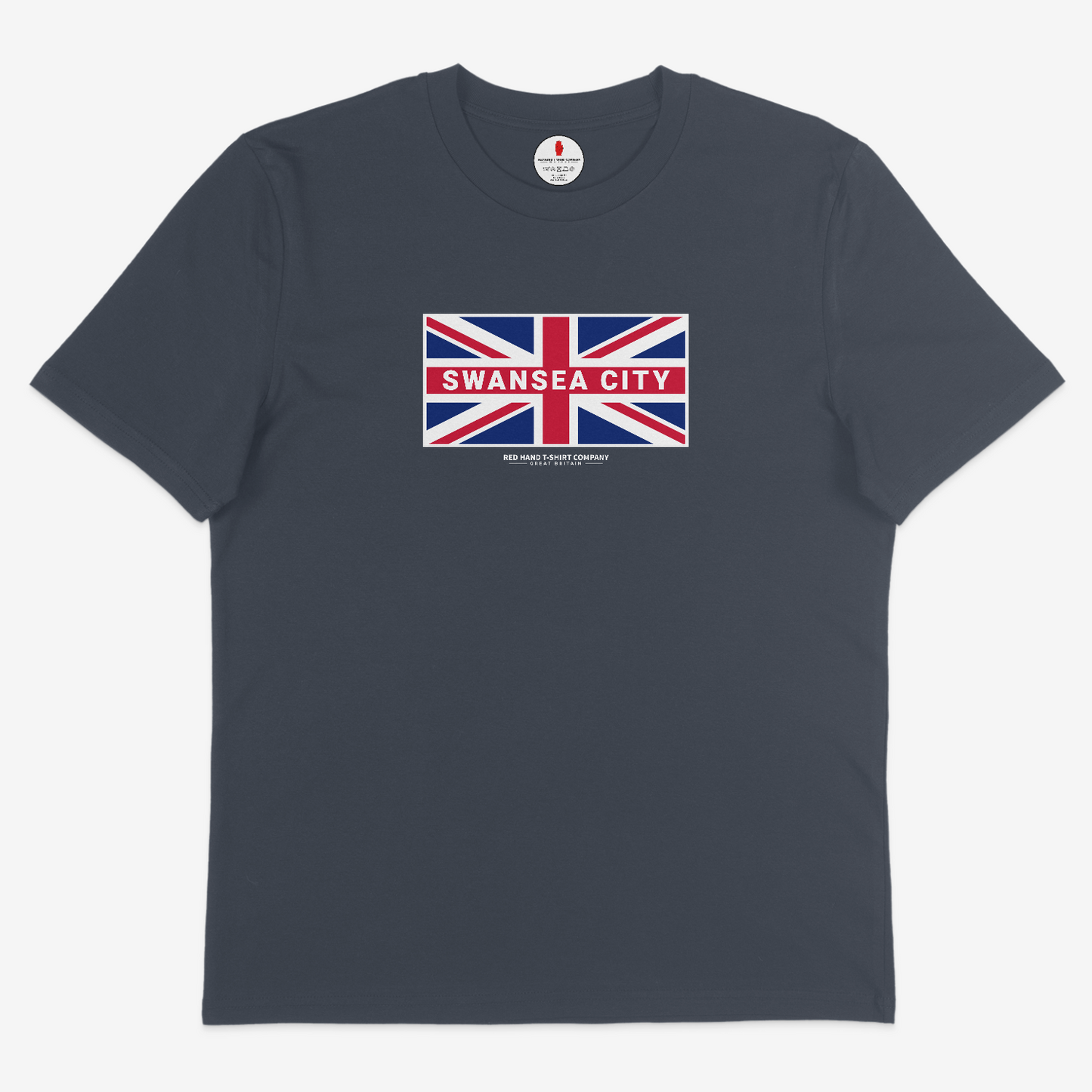 Swansea City Union Jack T-shirt