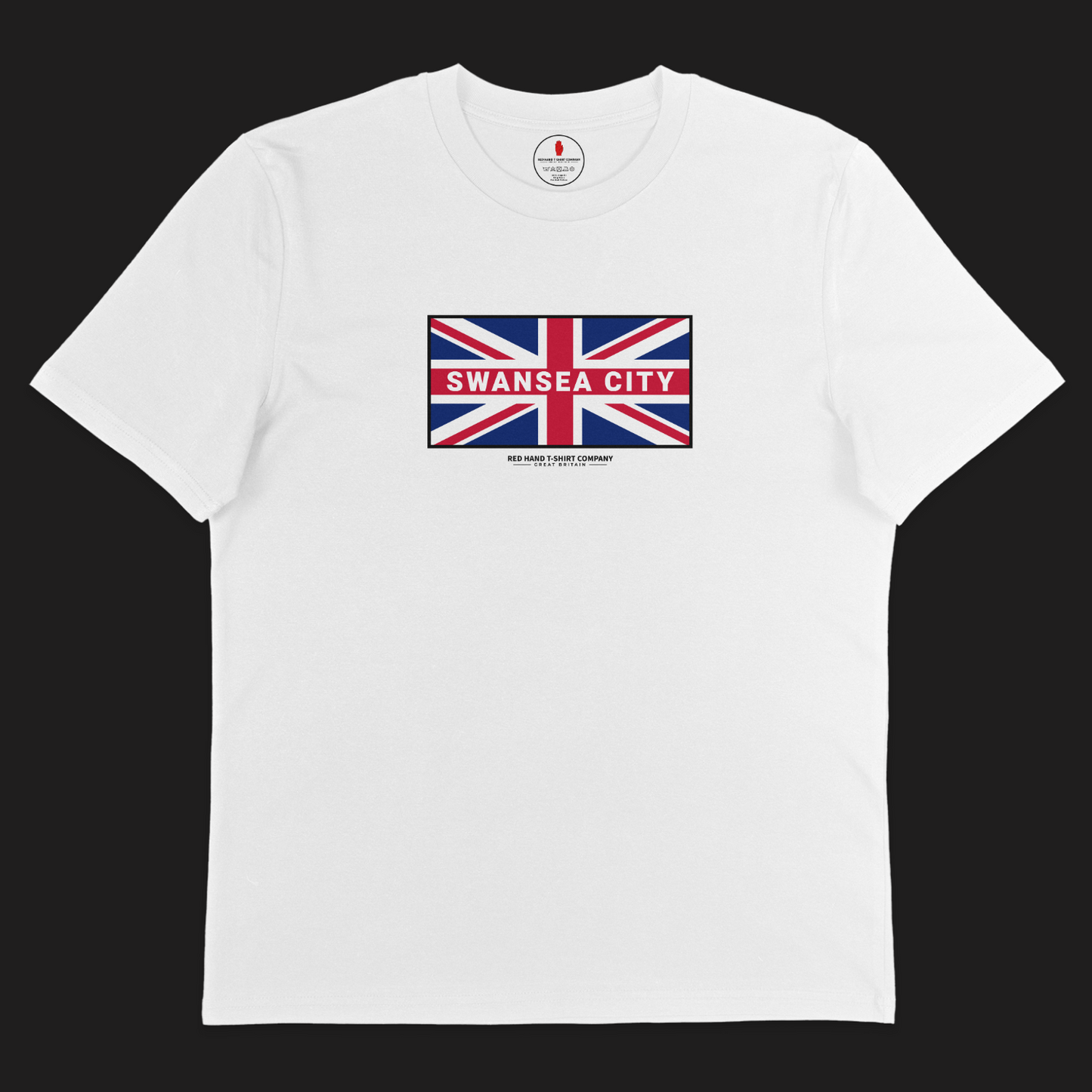 Swansea City Union Jack T-shirt