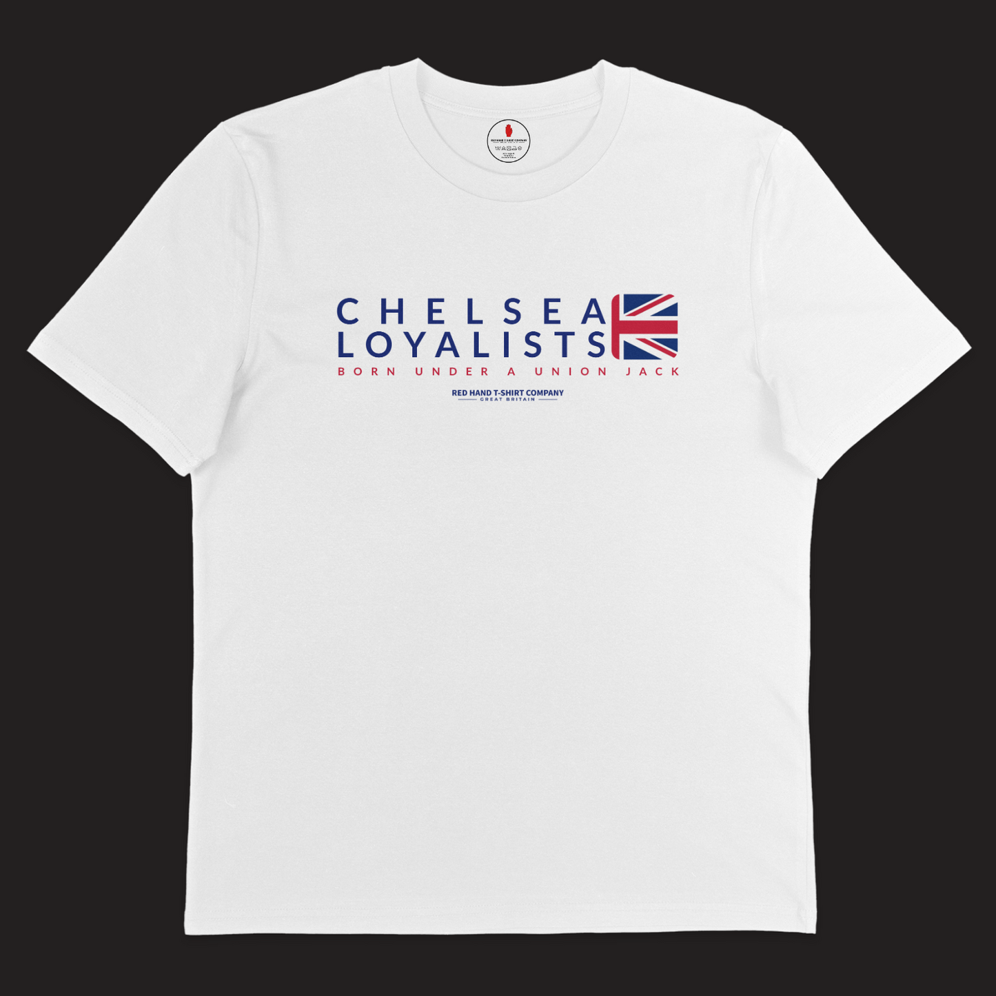 Chelsea Born Under A Union Jack T-shirt