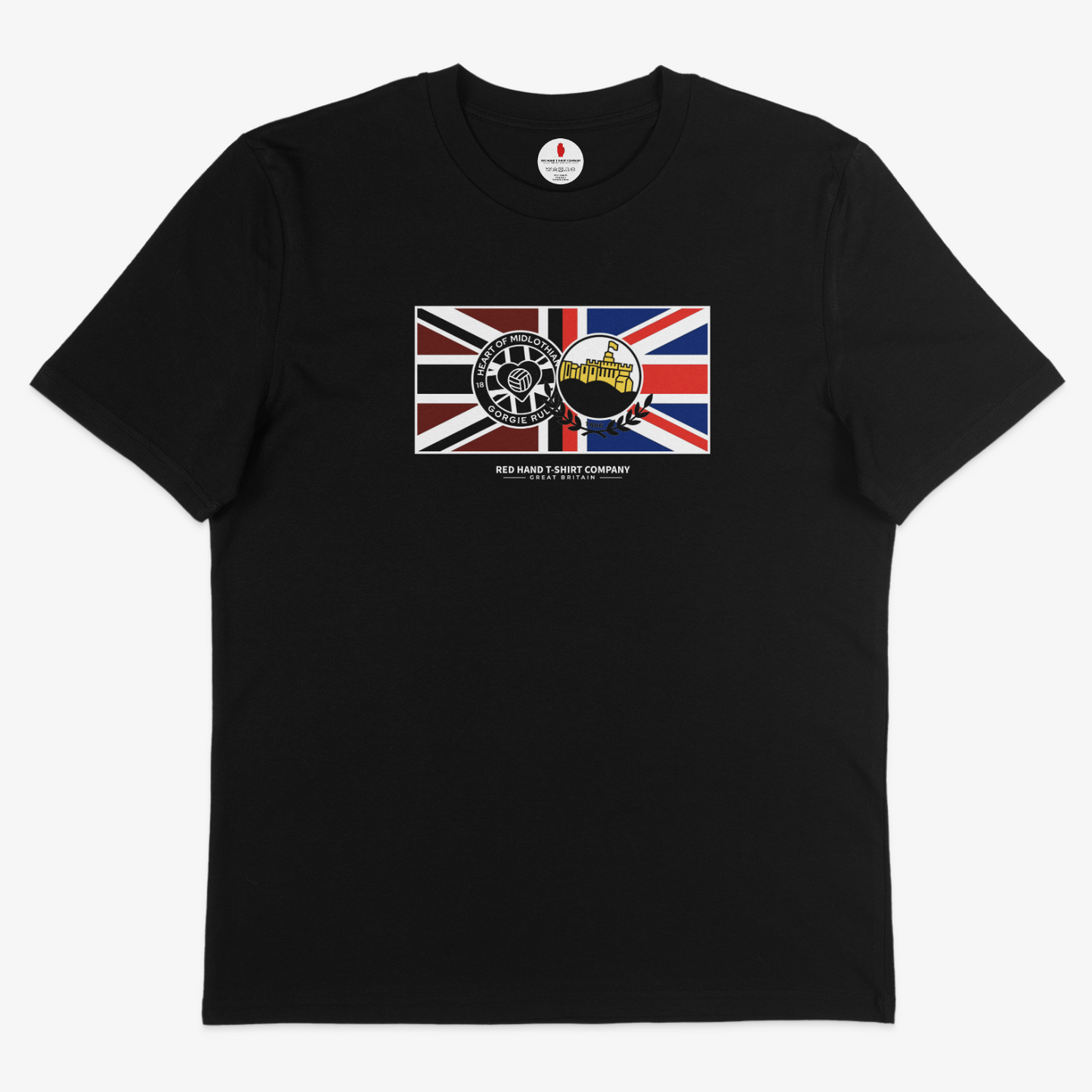 Hearts Linfield Union Jack T-Shirt