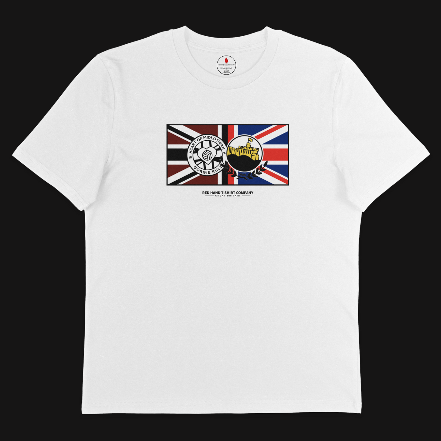 Hearts Linfield Union Jack T-Shirt