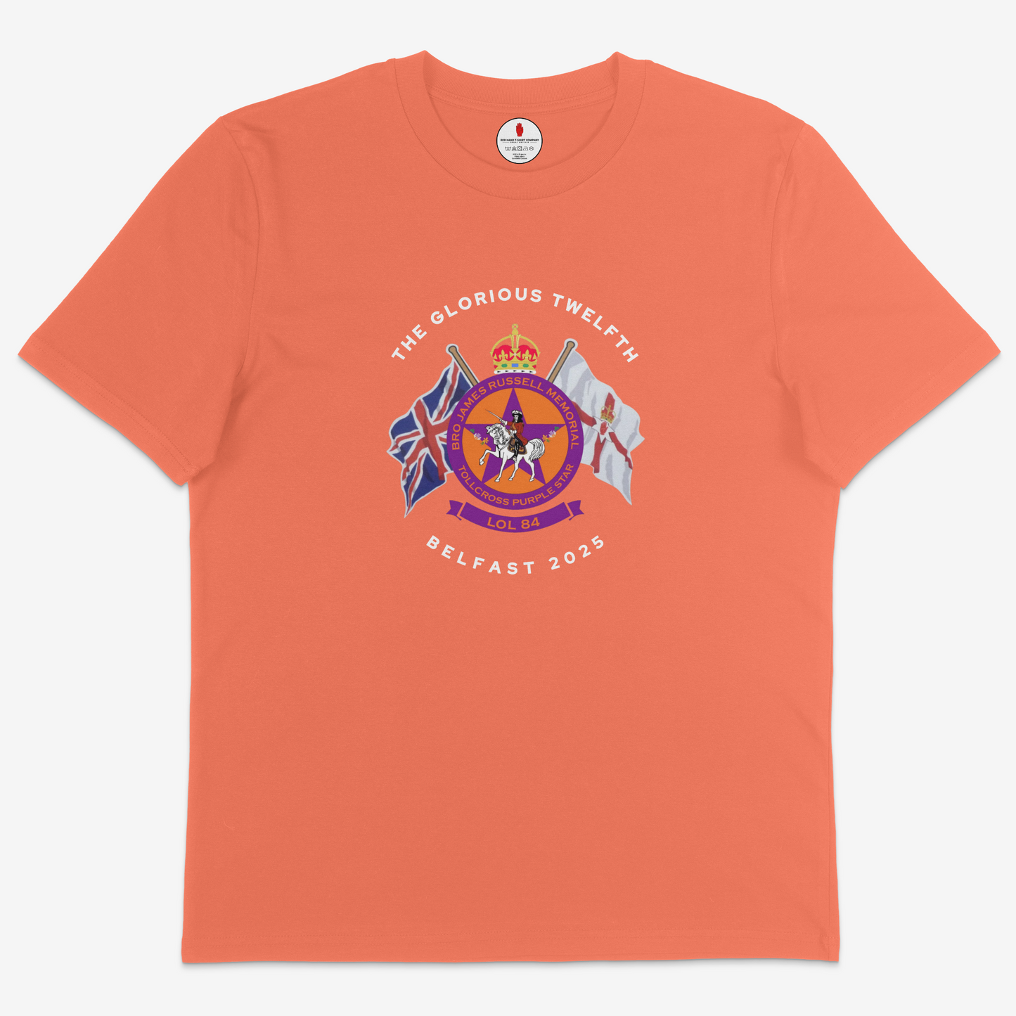 Tollcross Purple Star T-Shirt