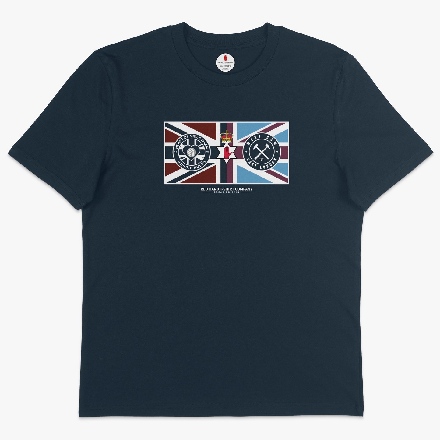 West Ham Hearts Flag T-Shirt