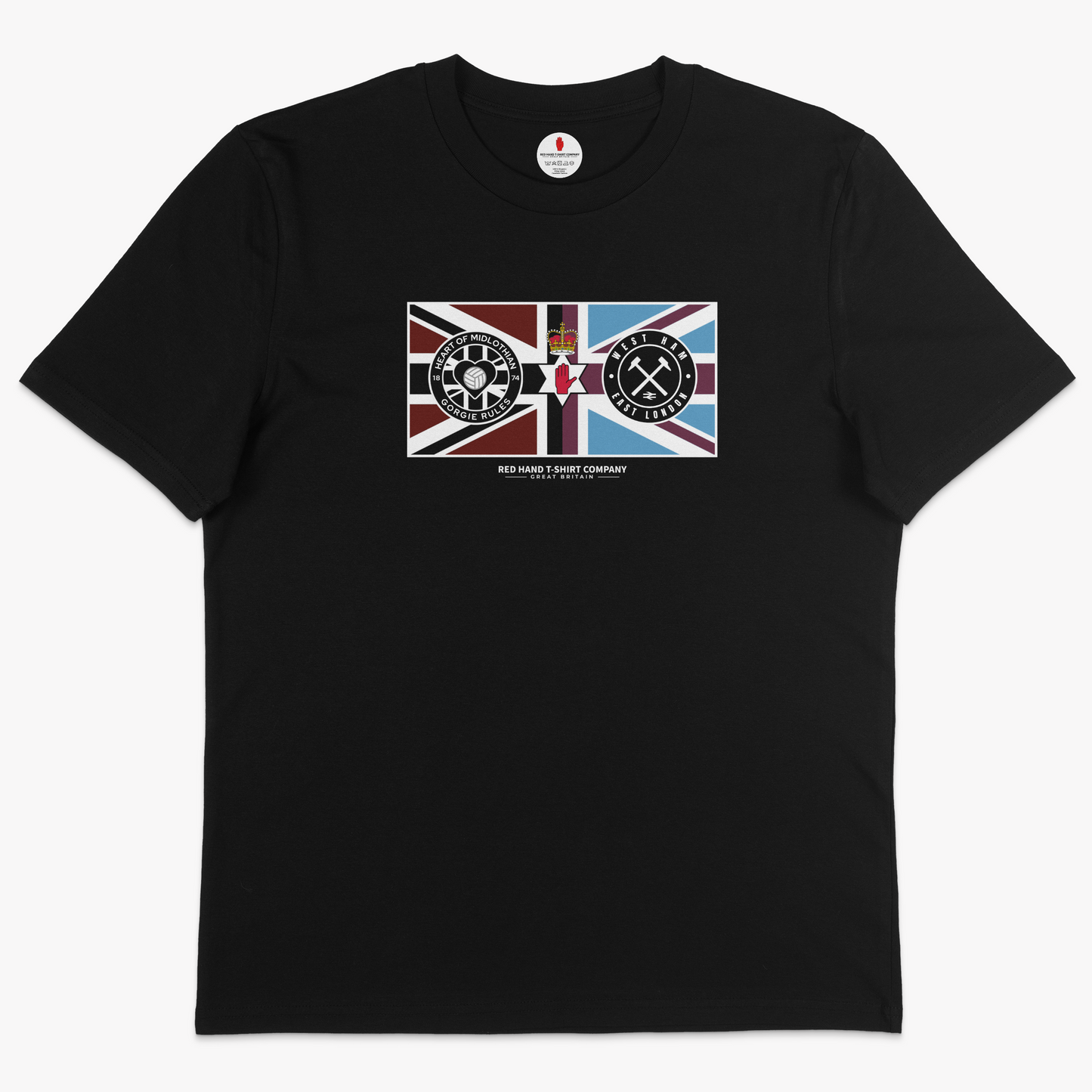 West Ham Hearts Flag T-Shirt