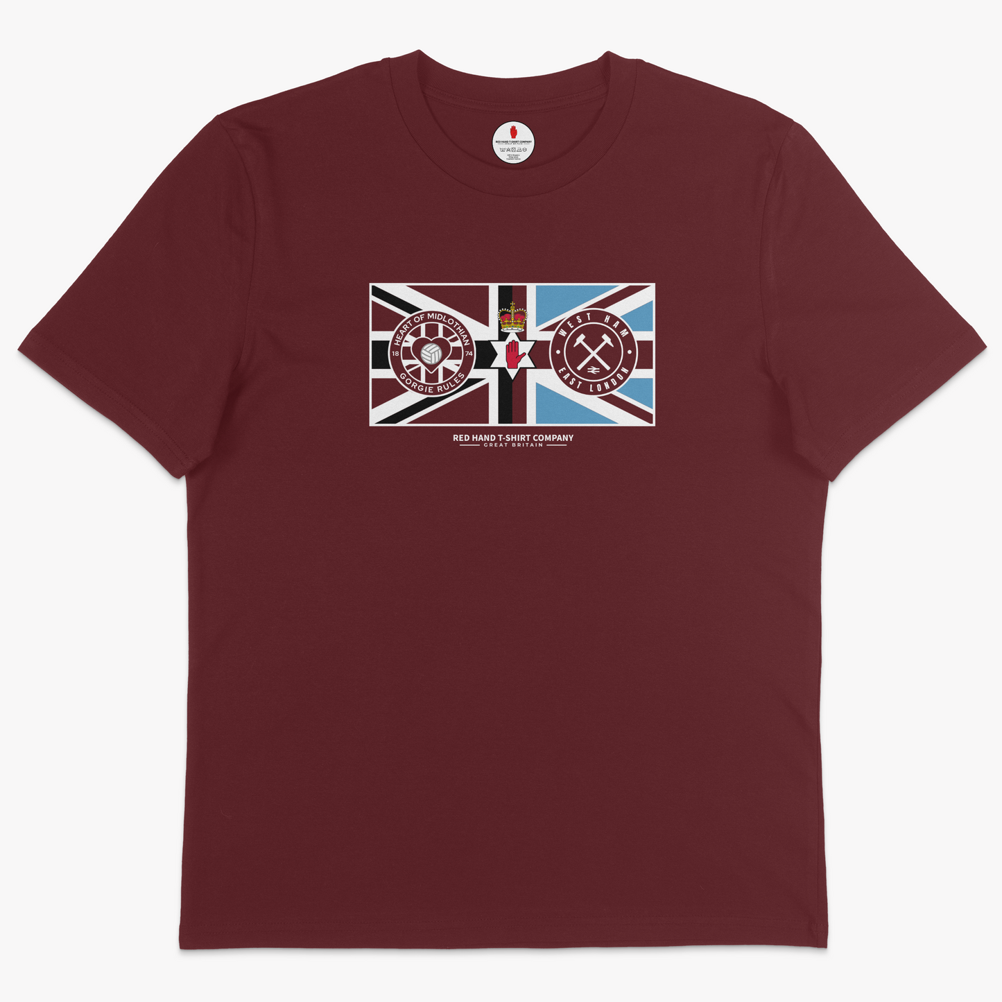 West Ham Hearts Flag T-Shirt