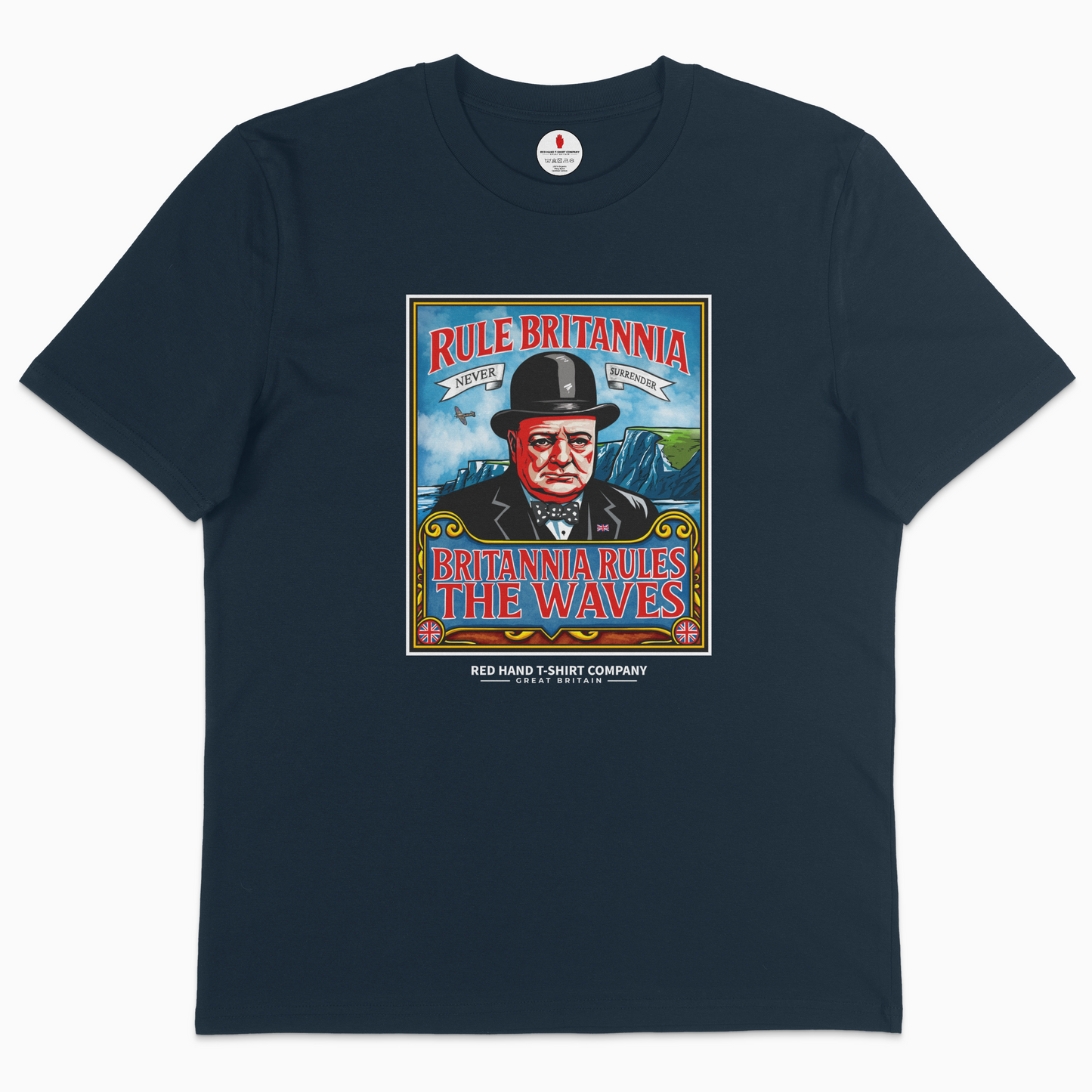 Churchill Never Surrender T-shirt