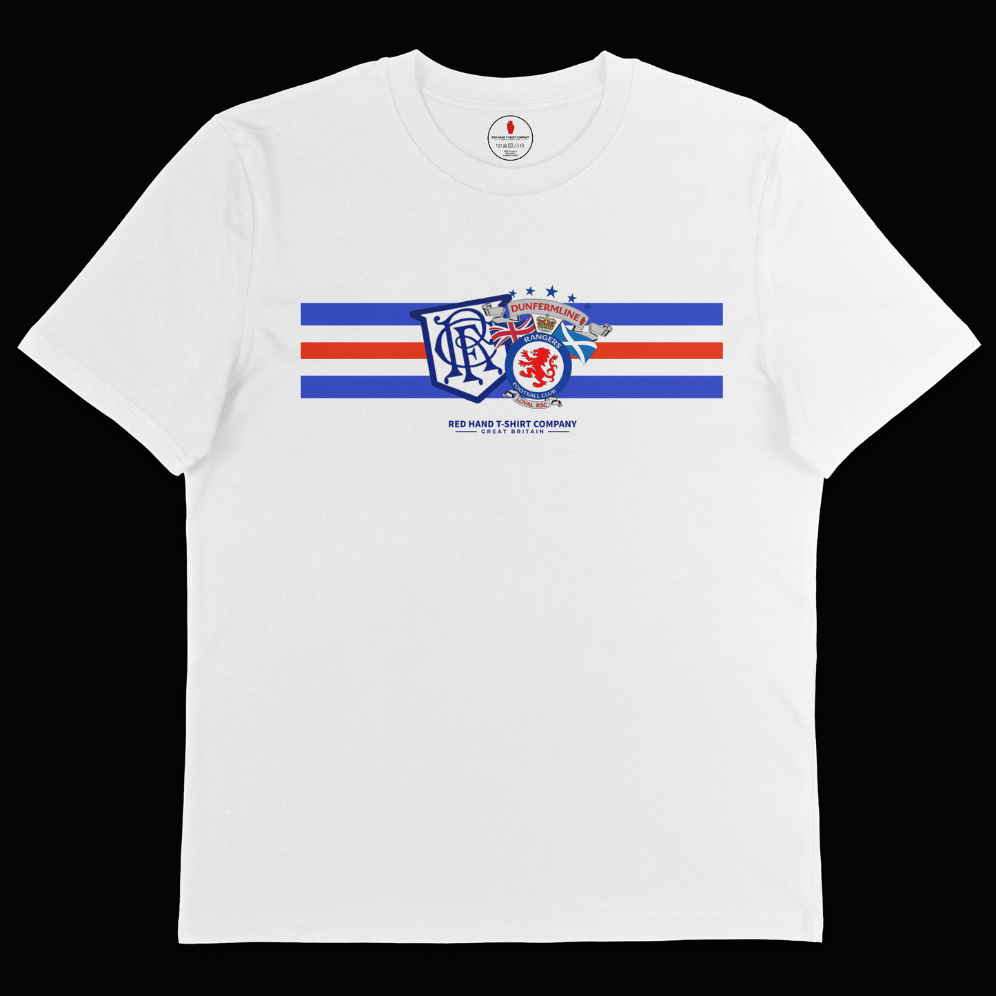 Dunfermline Loyal Five Stripe T-shirt