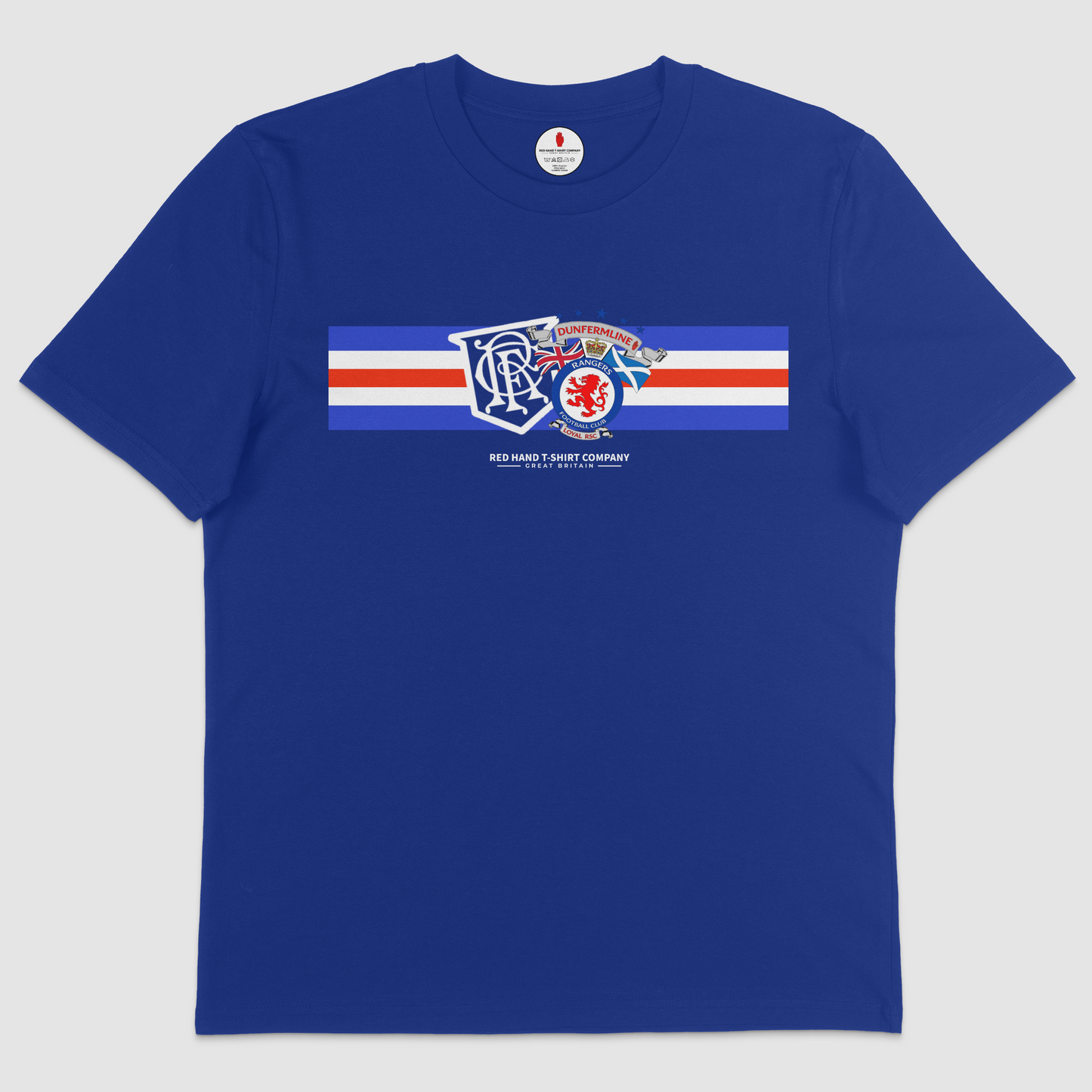 Dunfermline Loyal Five Stripe T-shirt