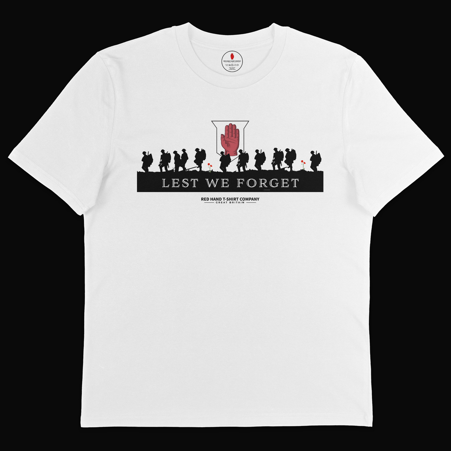 36th Ulster Division Marching Soldiers T-shirt