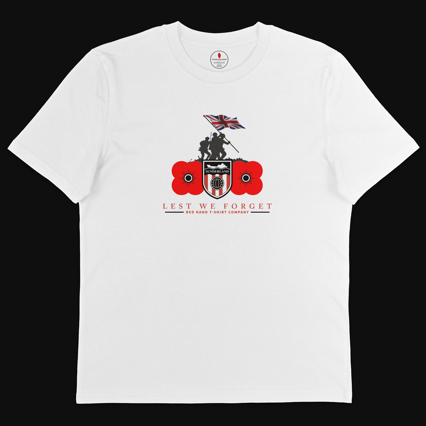 Sunderland Lest We Forget T-shirt