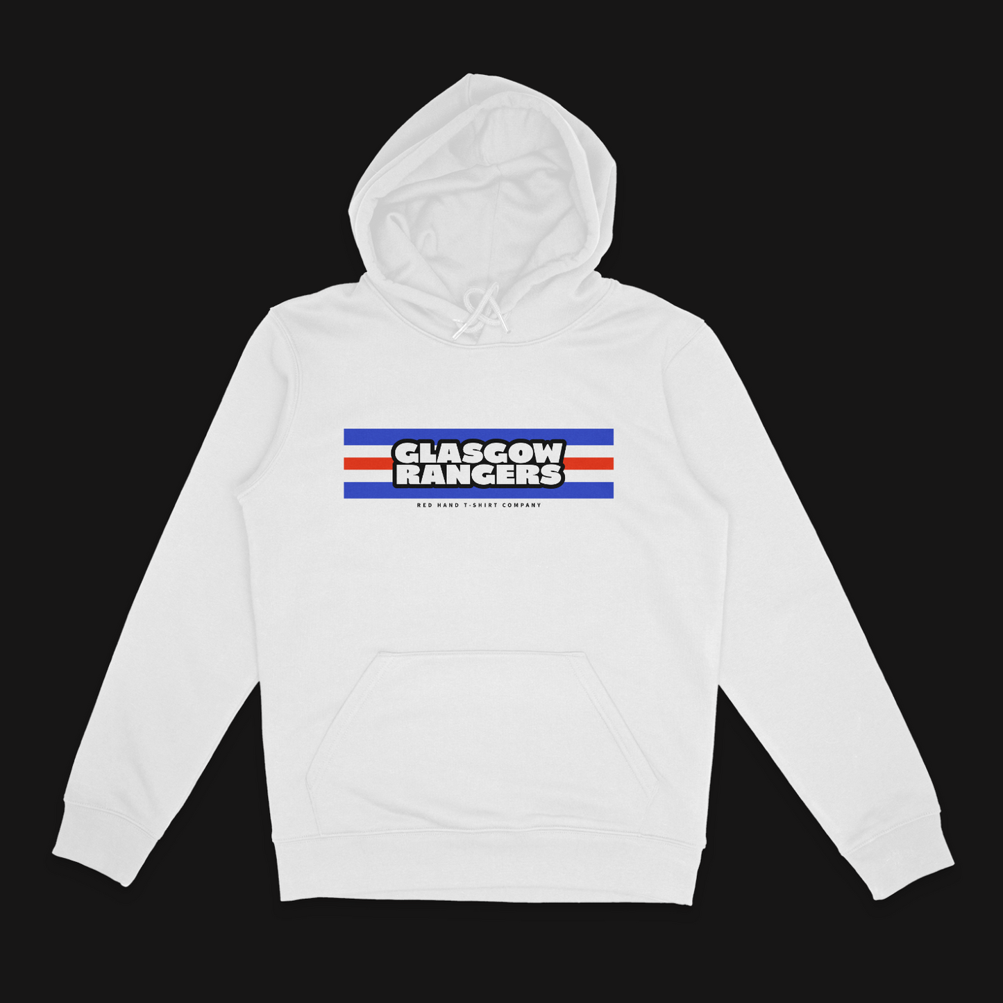 Glasgow Rangers Five Stripe Kids Hoodie