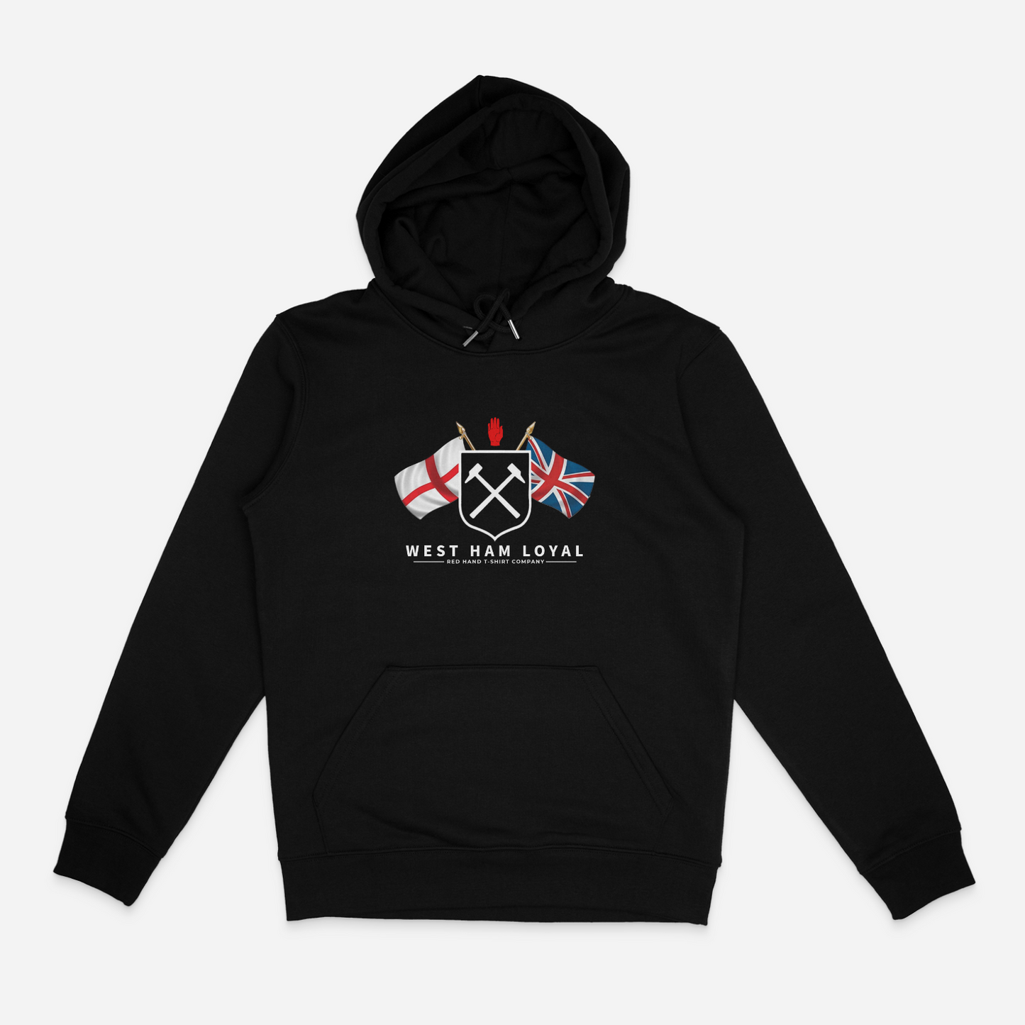 West Ham Loyal St George & Union Flag Hoodie