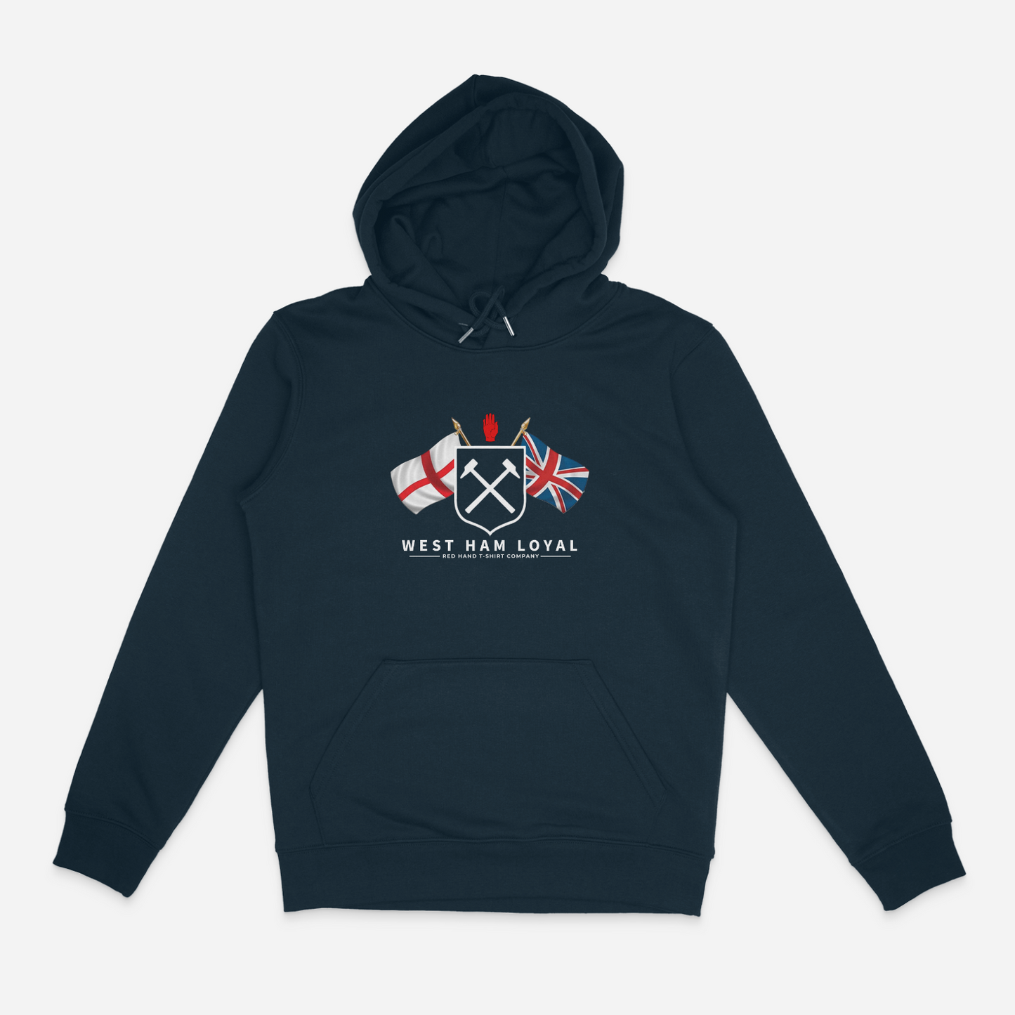 West Ham Loyal St George & Union Flag Hoodie