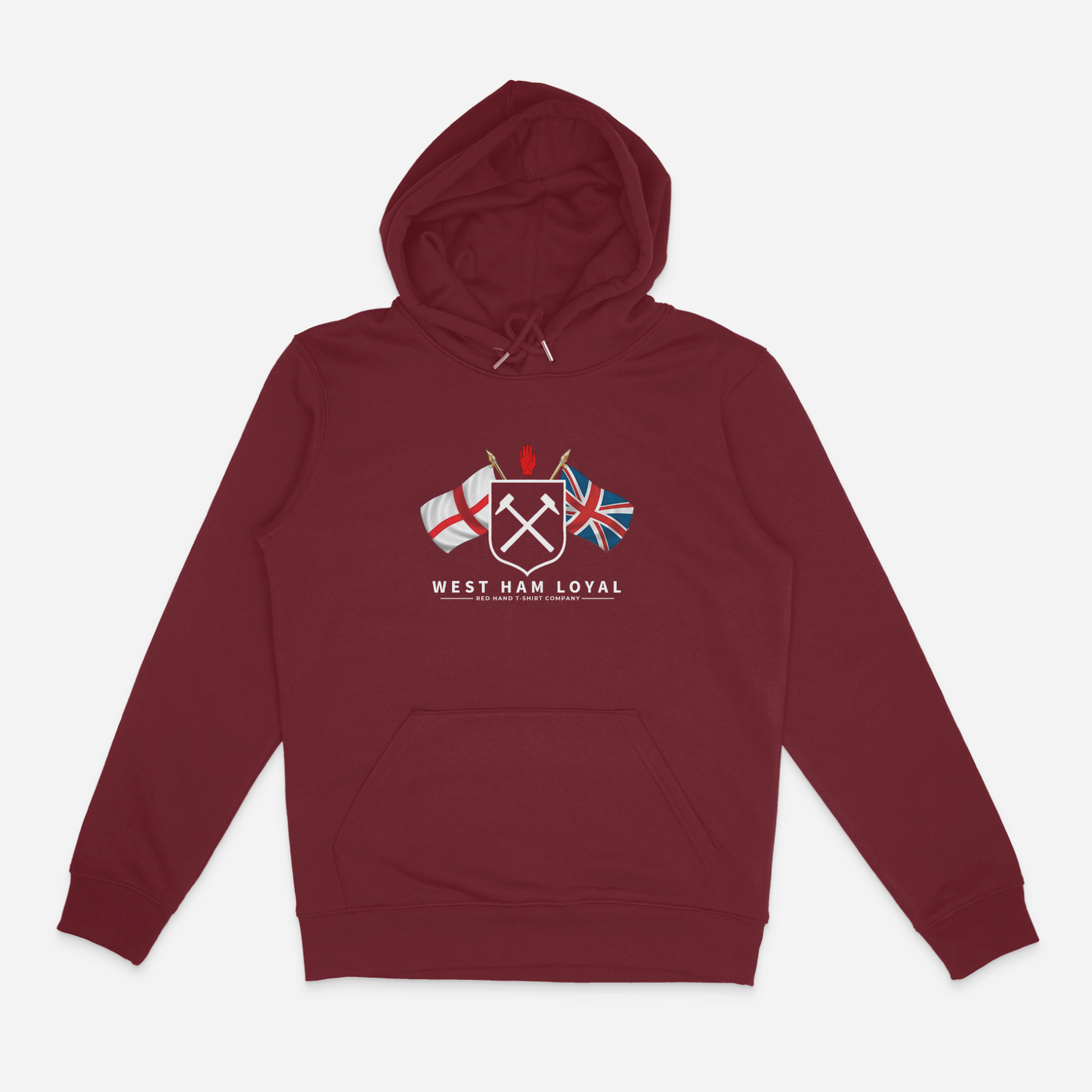West Ham Loyal St George & Union Flag Hoodie