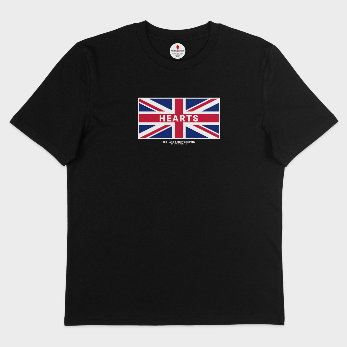 Hearts Union Jack T-shirt
