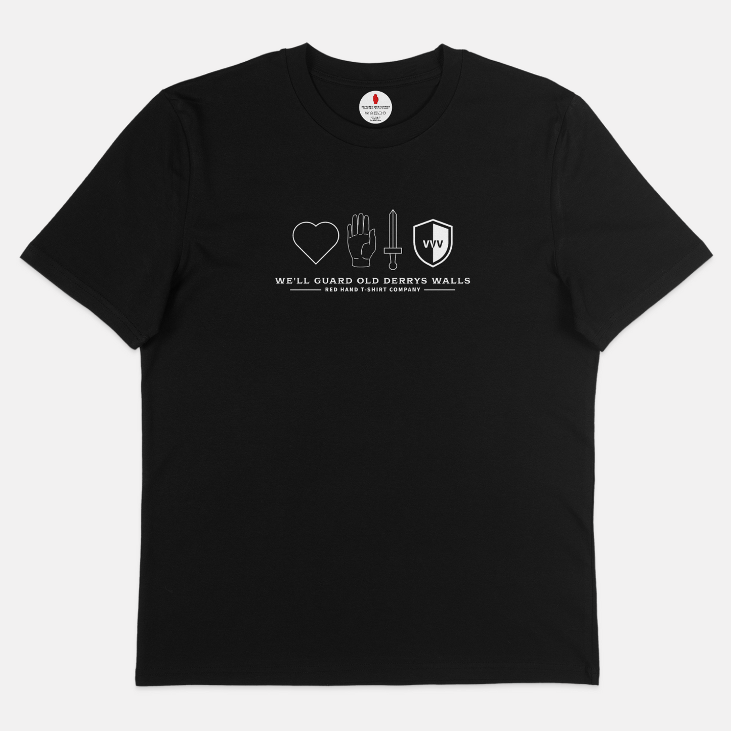 RHTC Heart, Hand, Sword & Shield T-shirt