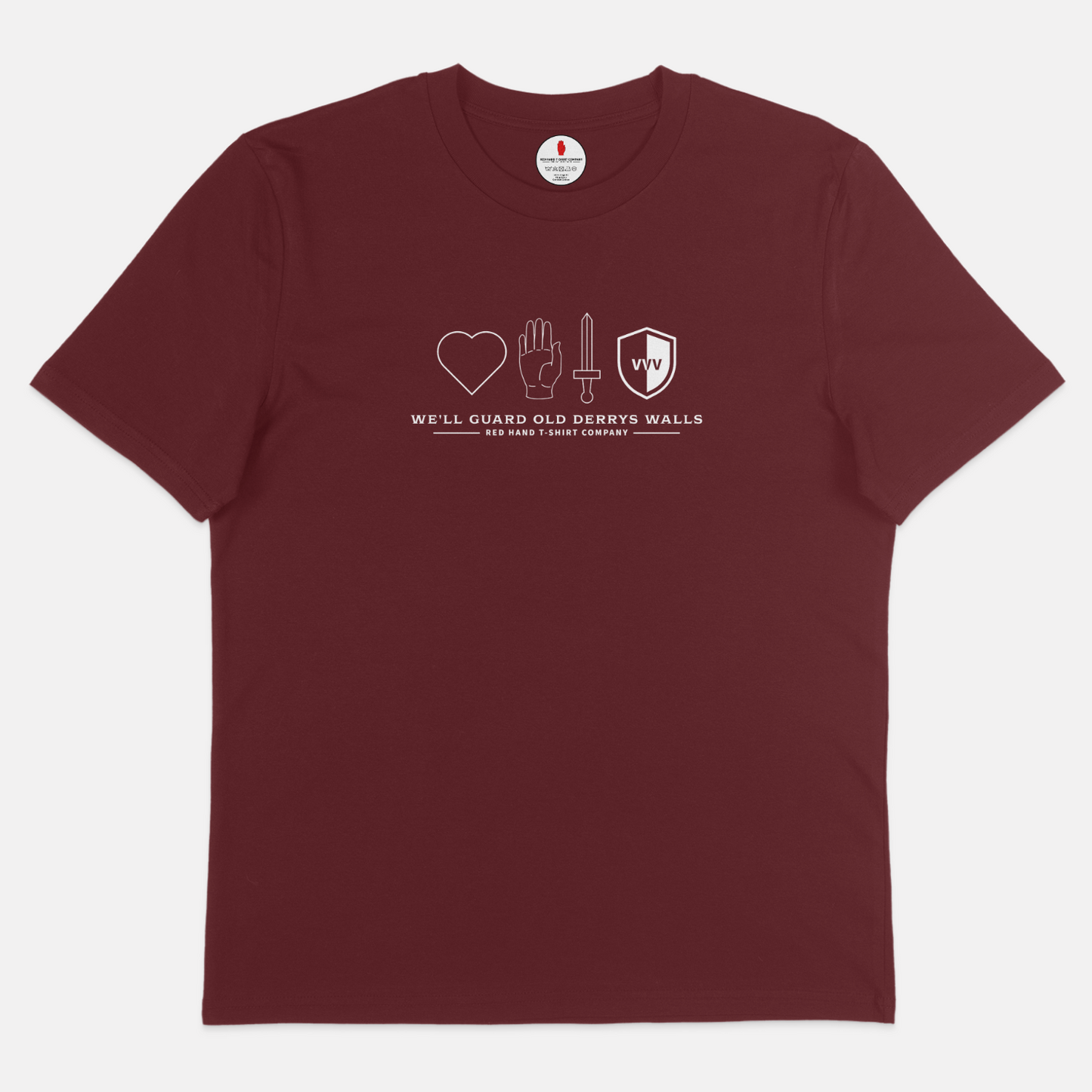 RHTC Heart, Hand, Sword & Shield T-shirt